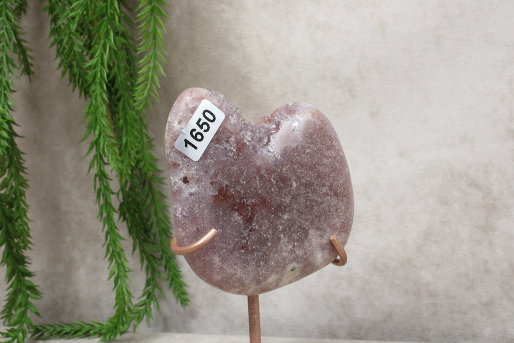 Roze amethist slab #1650