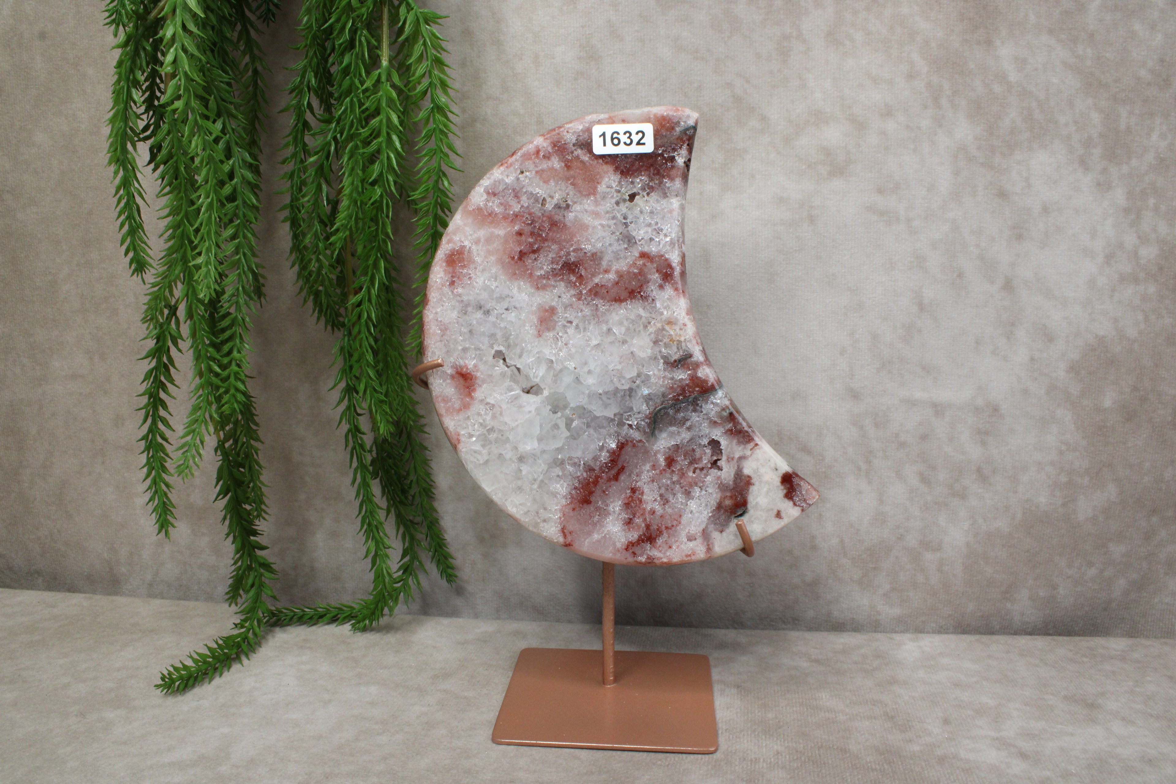 Roze amethist maan #1632