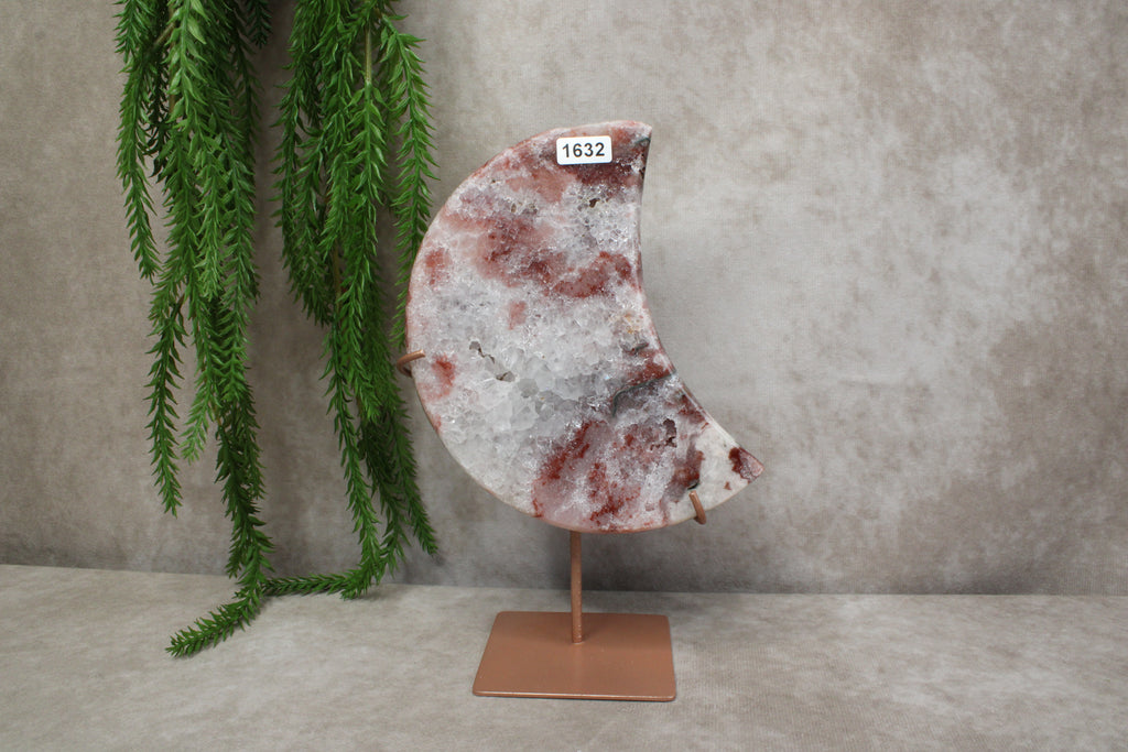 Roze amethist maan #1632