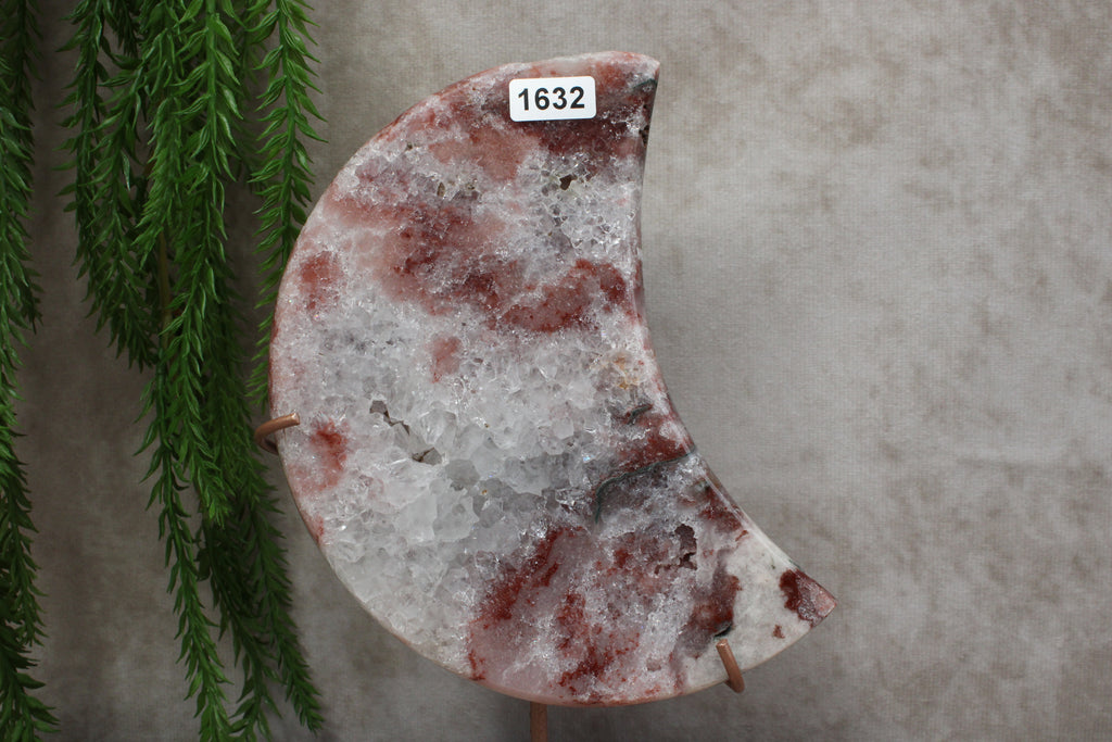 Roze amethist maan #1632