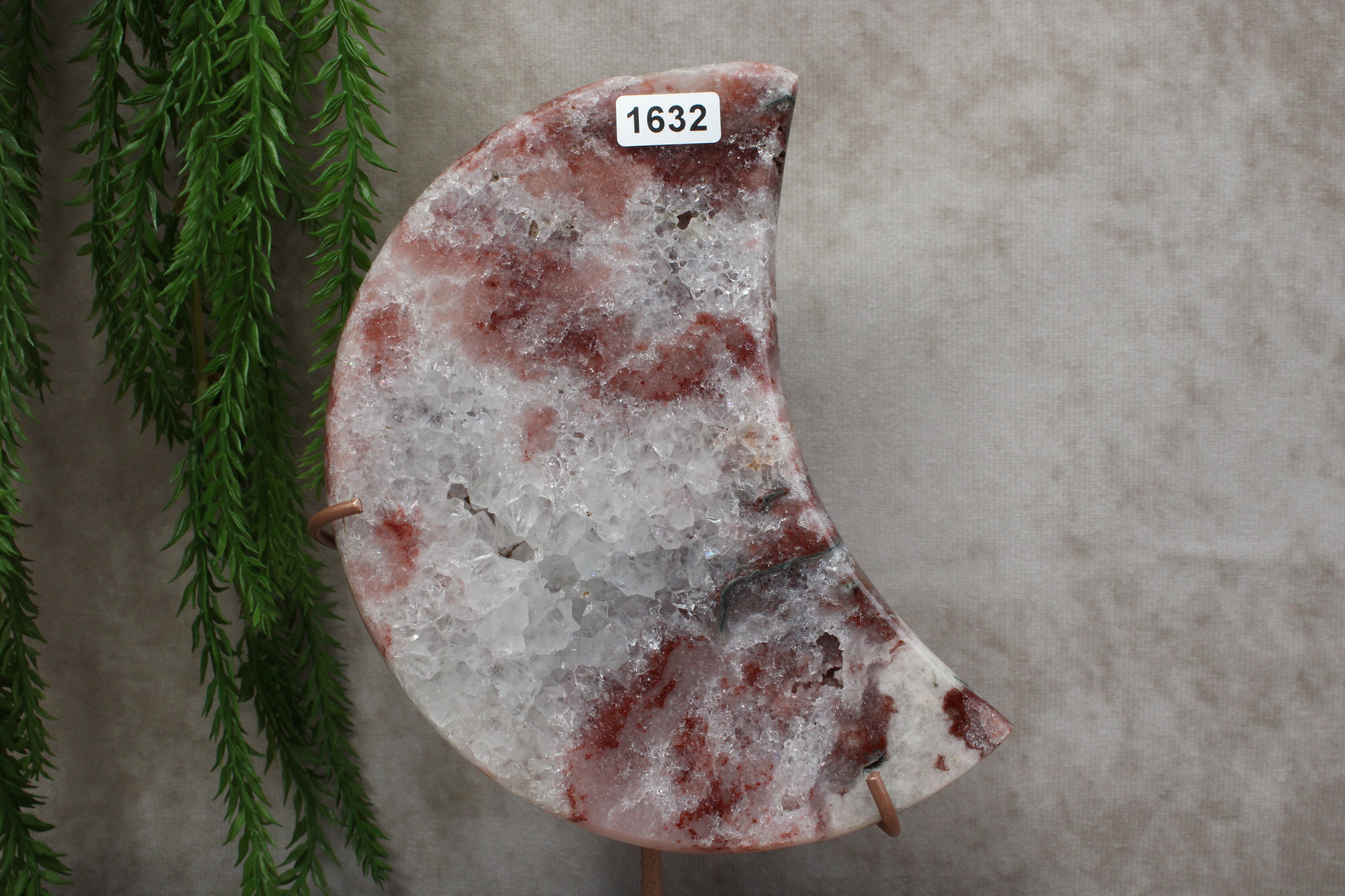 Roze amethist maan #1632