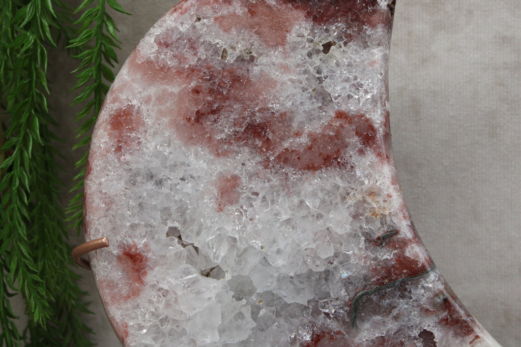 Roze amethist maan #1632