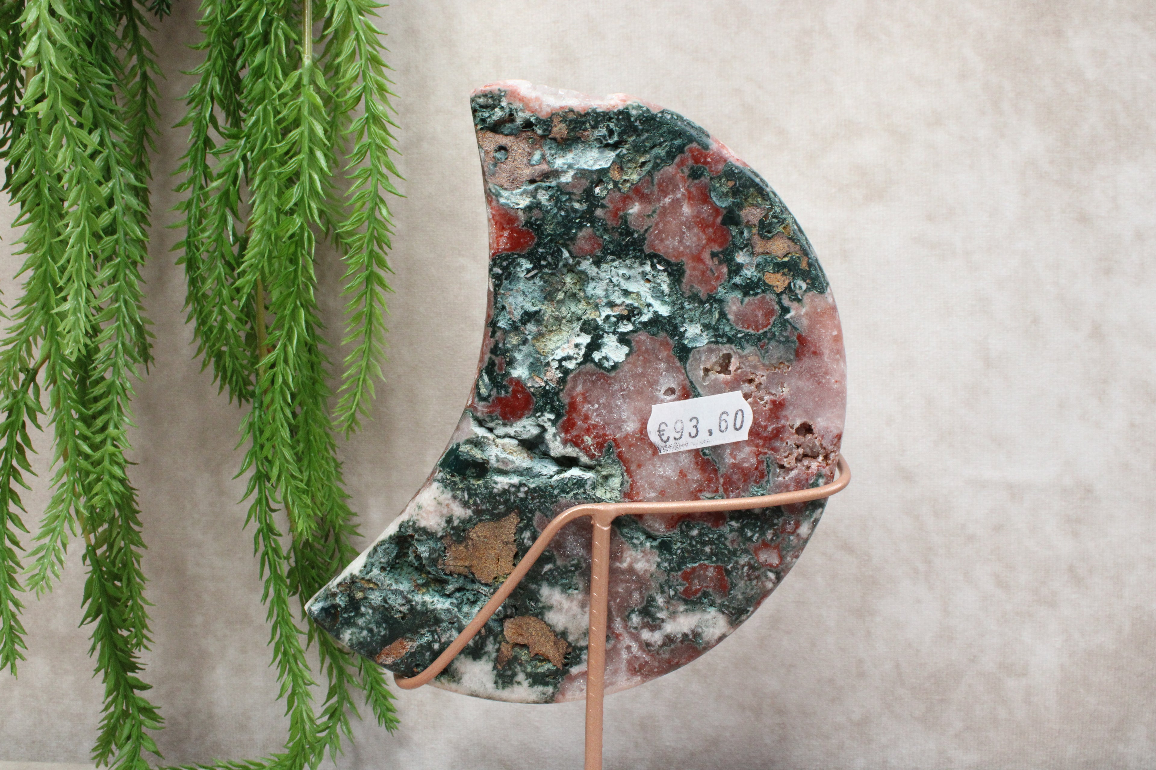 Roze amethist maan #1632