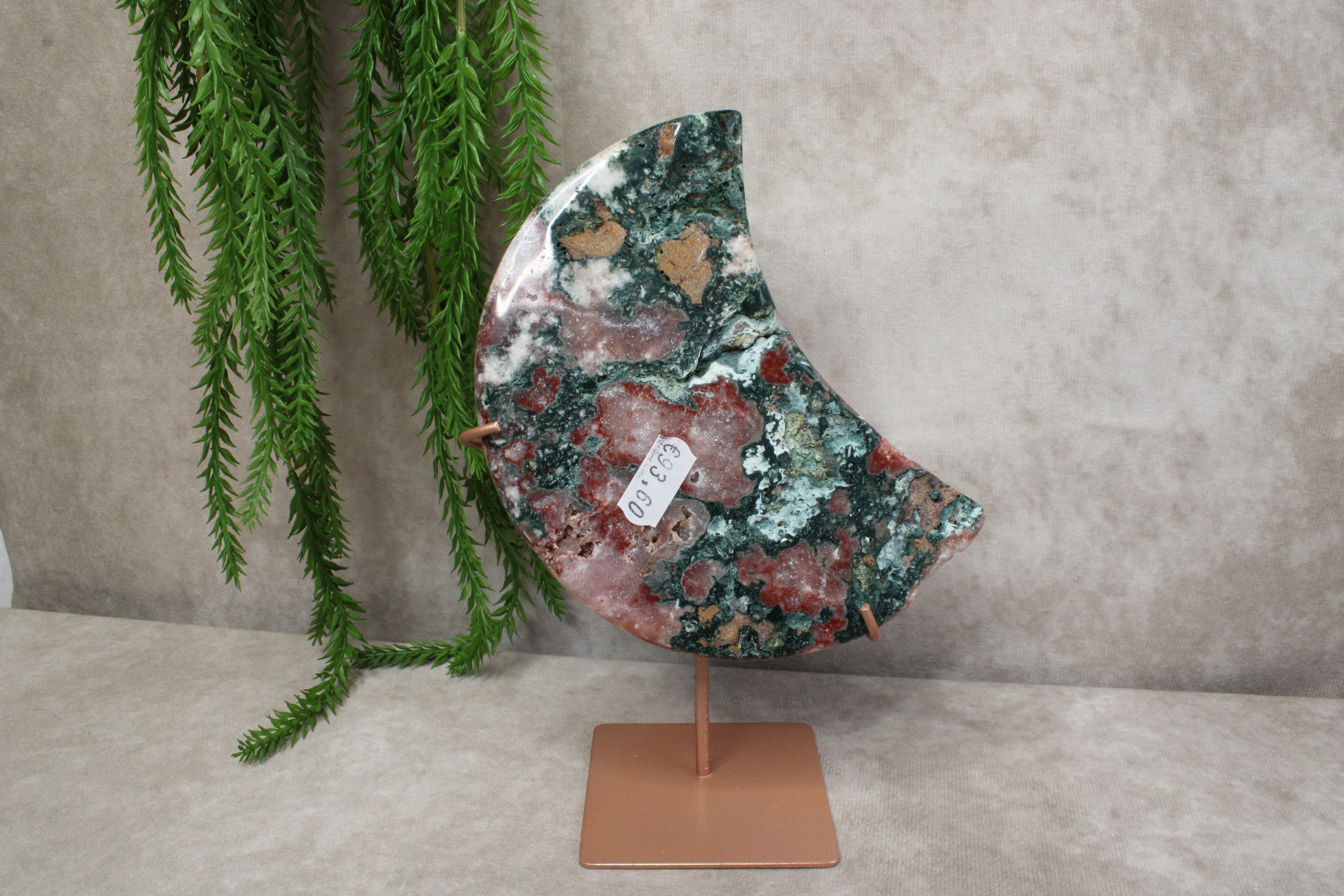 Roze amethist maan #1632