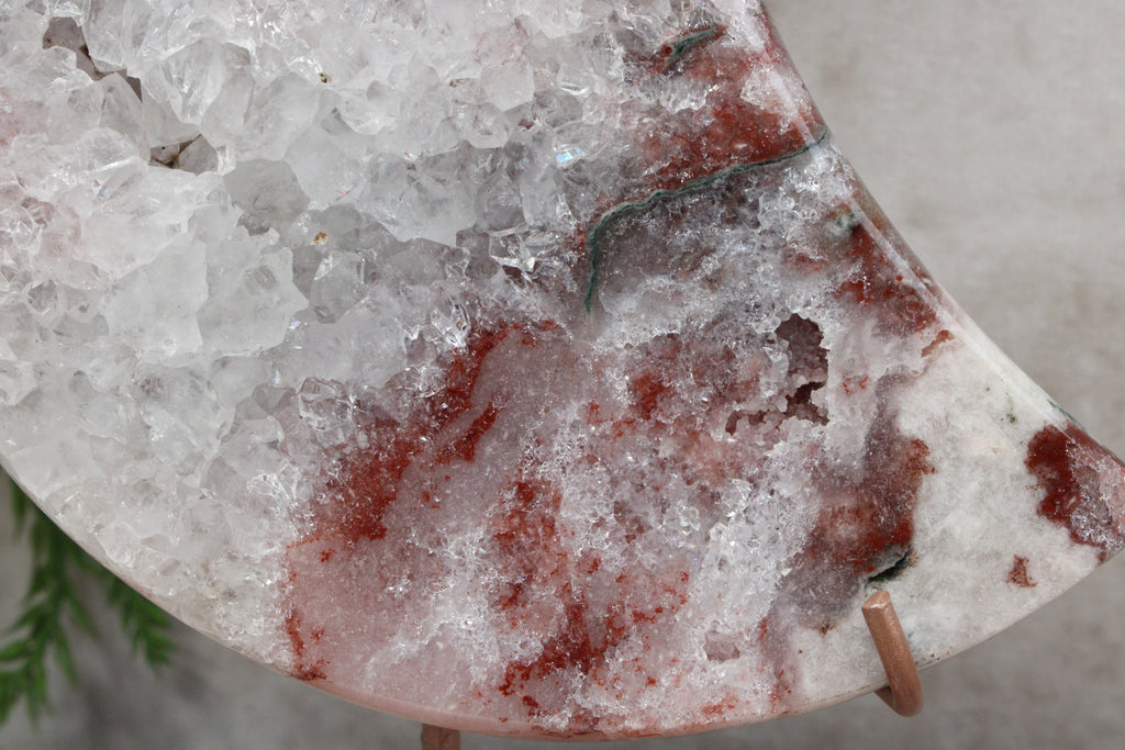 Roze amethist maan #1632