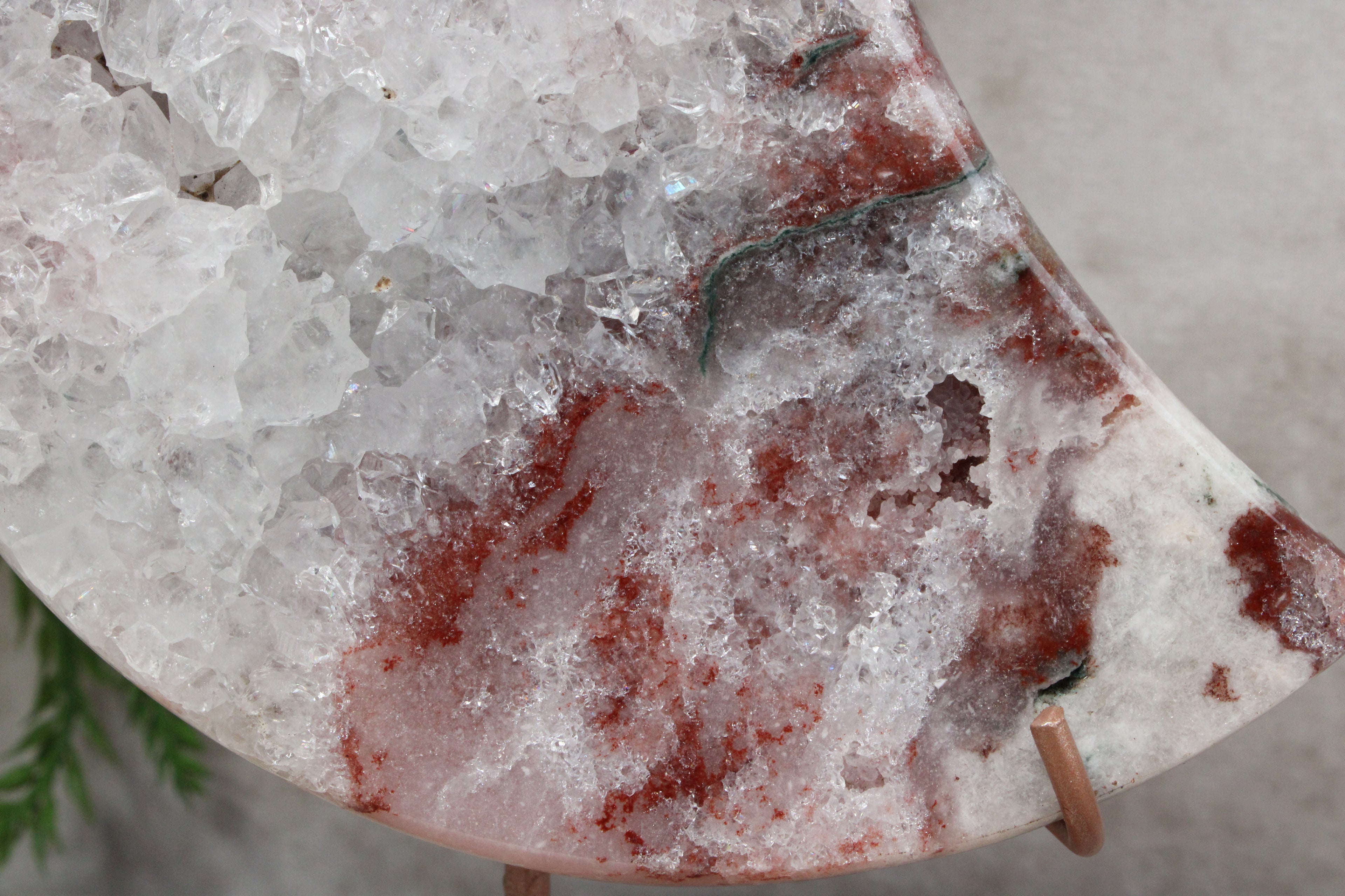 Roze amethist maan #1632