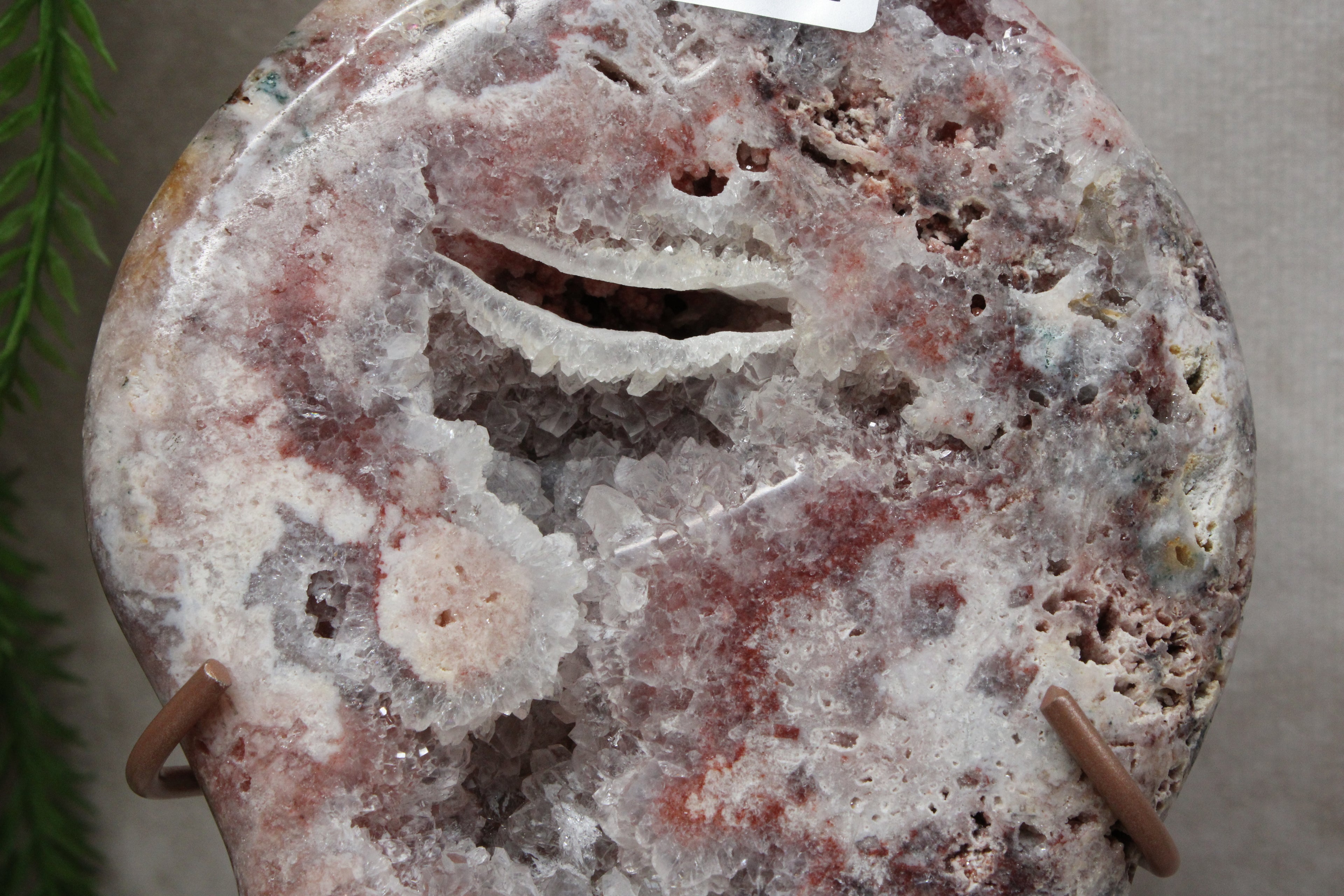 Roze amethist slab #1624