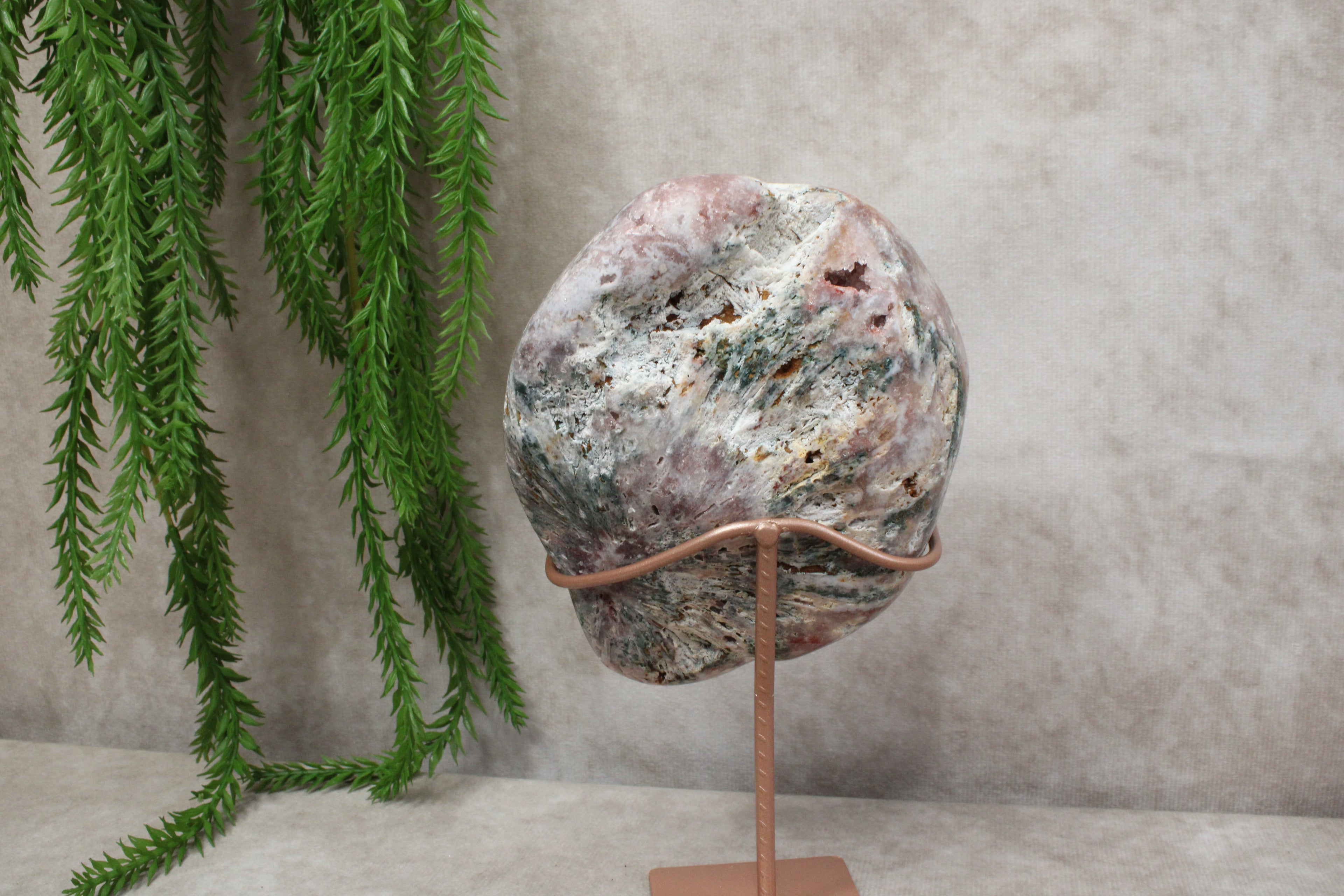 Roze amethist slab #1624