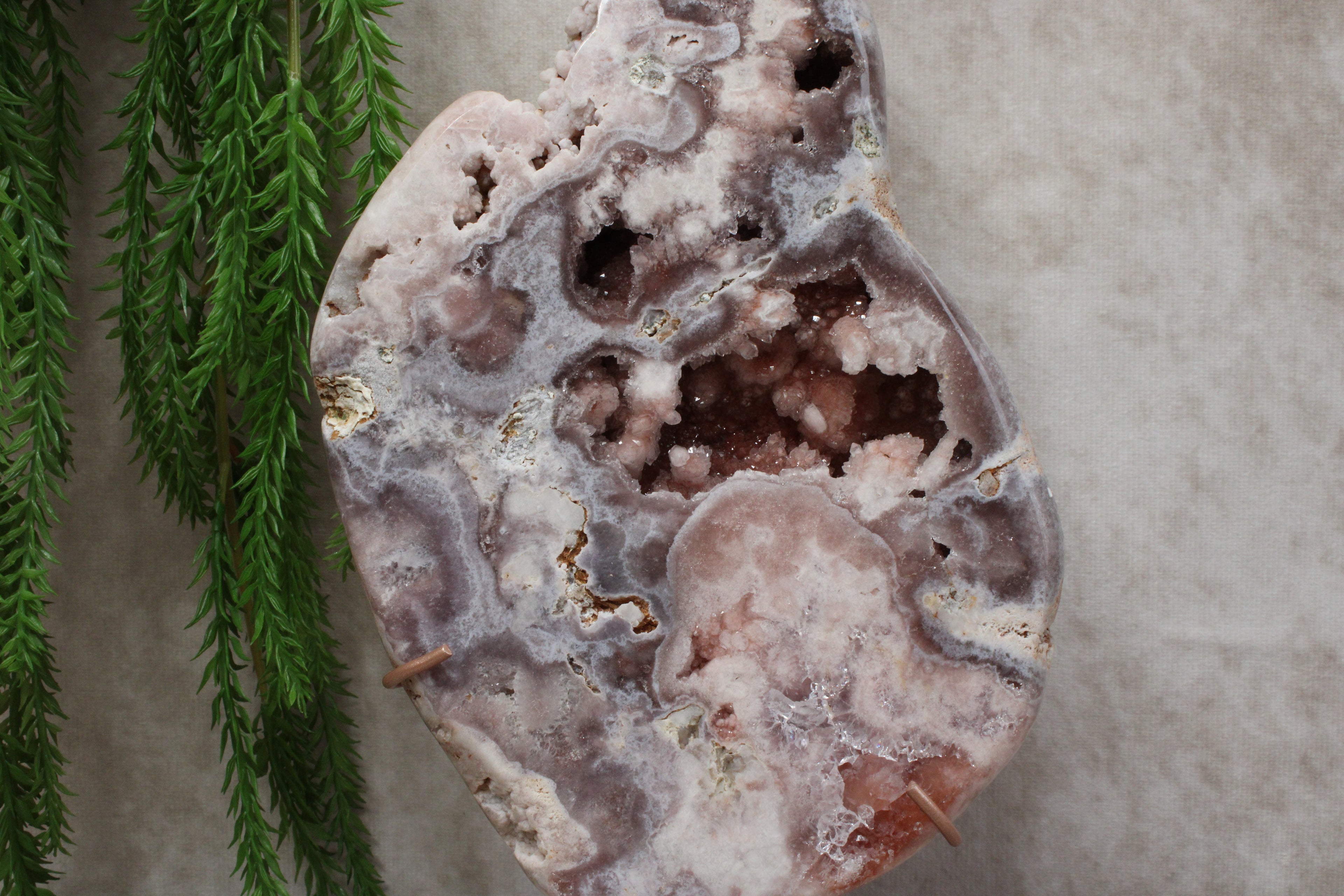 Roze amethist slab #1722