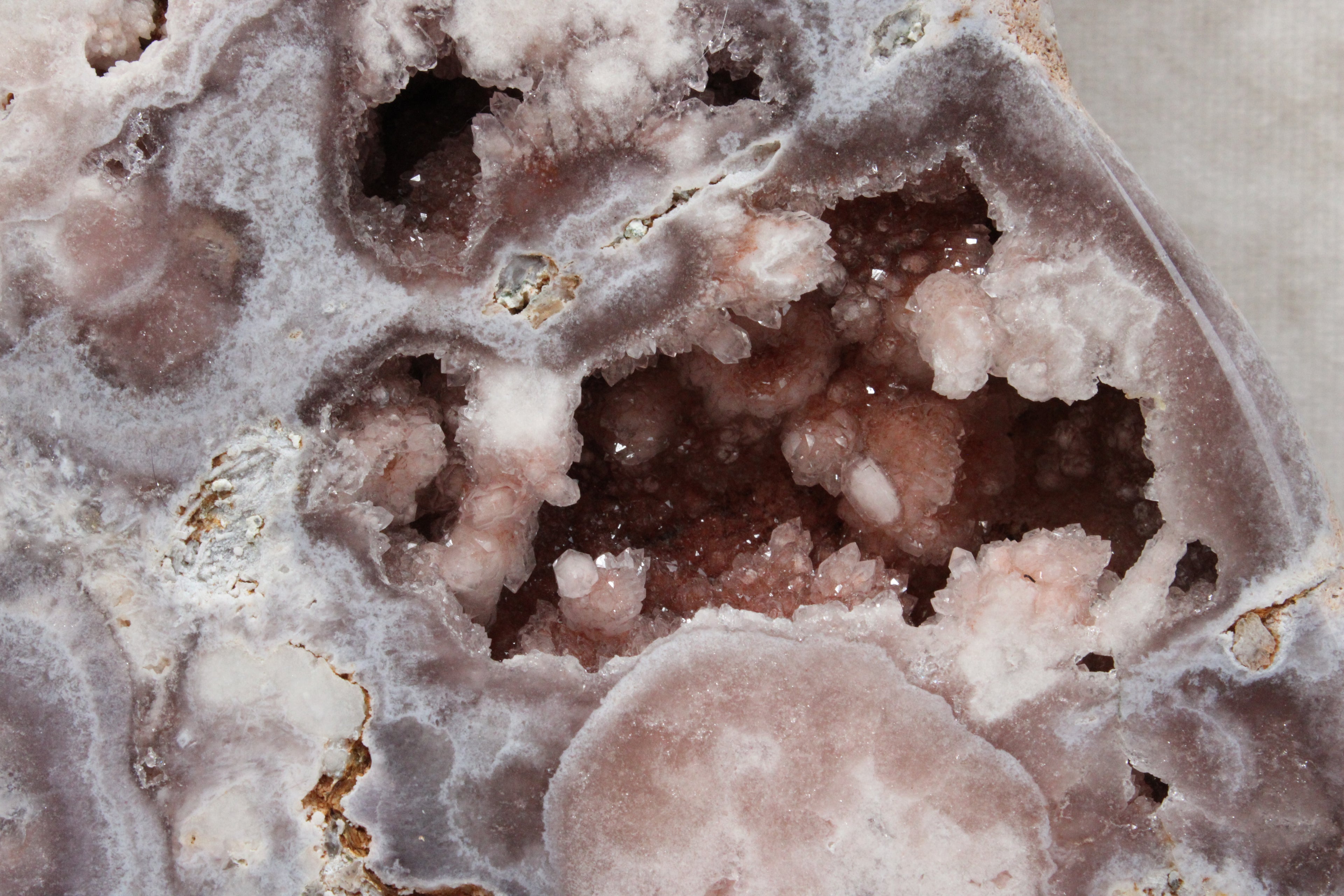 Roze amethist slab #1722