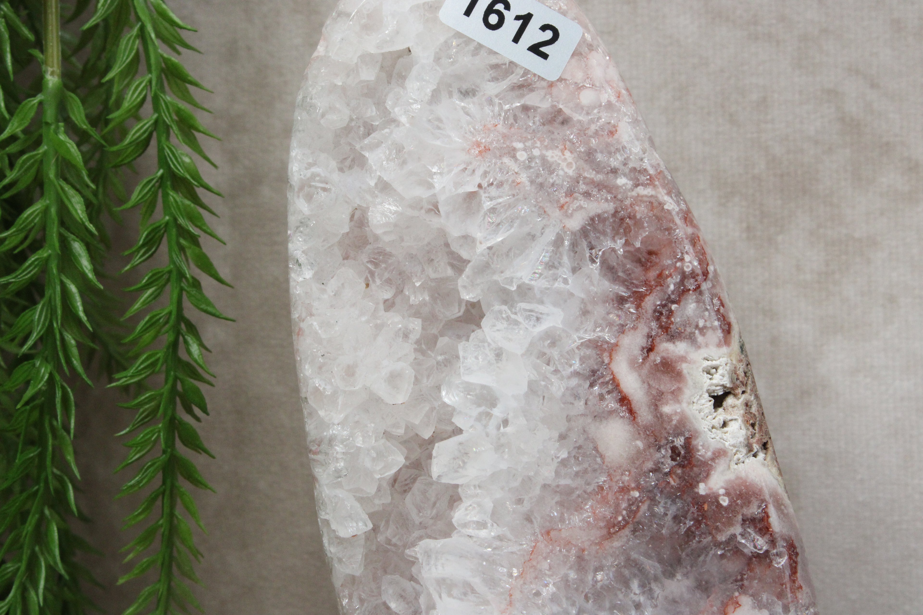 Roze amethist slab #1612