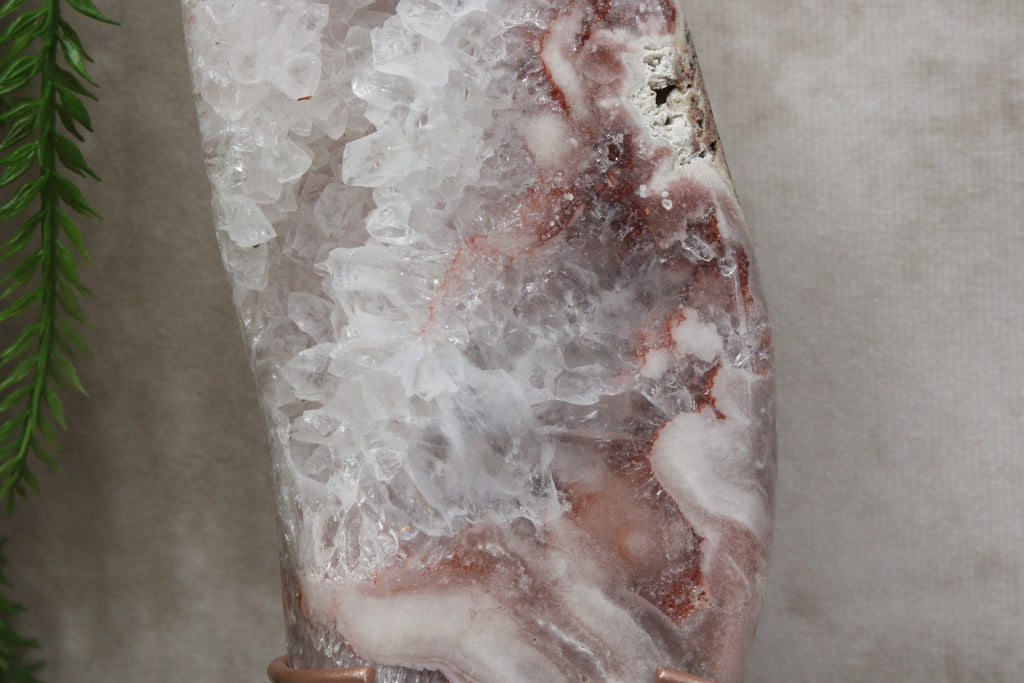 Roze amethist slab #1612