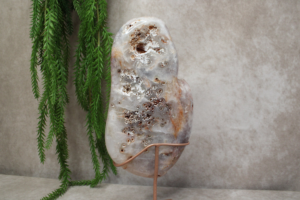 Roze amethist slab #1687