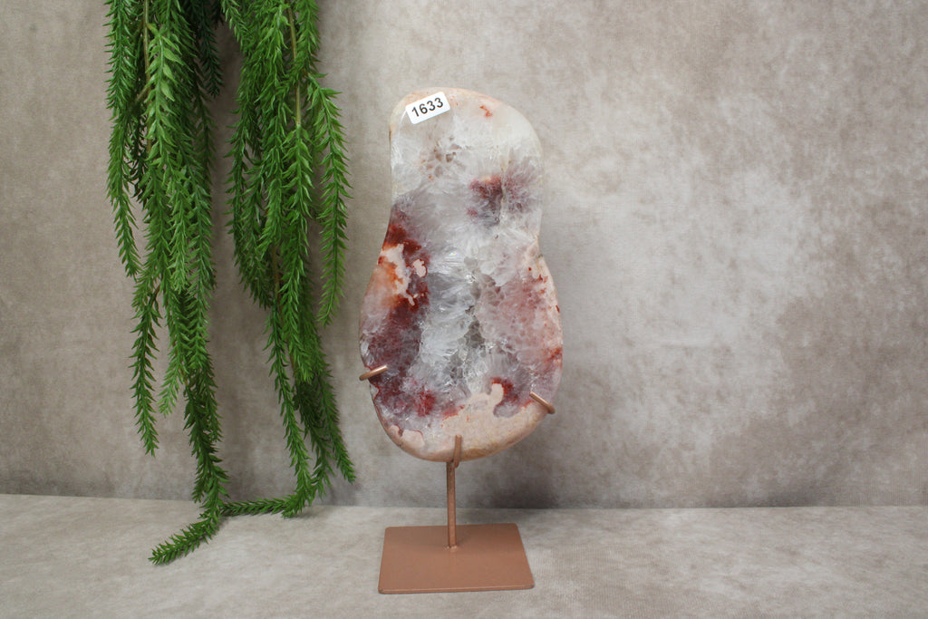 Roze amethist slab #1633