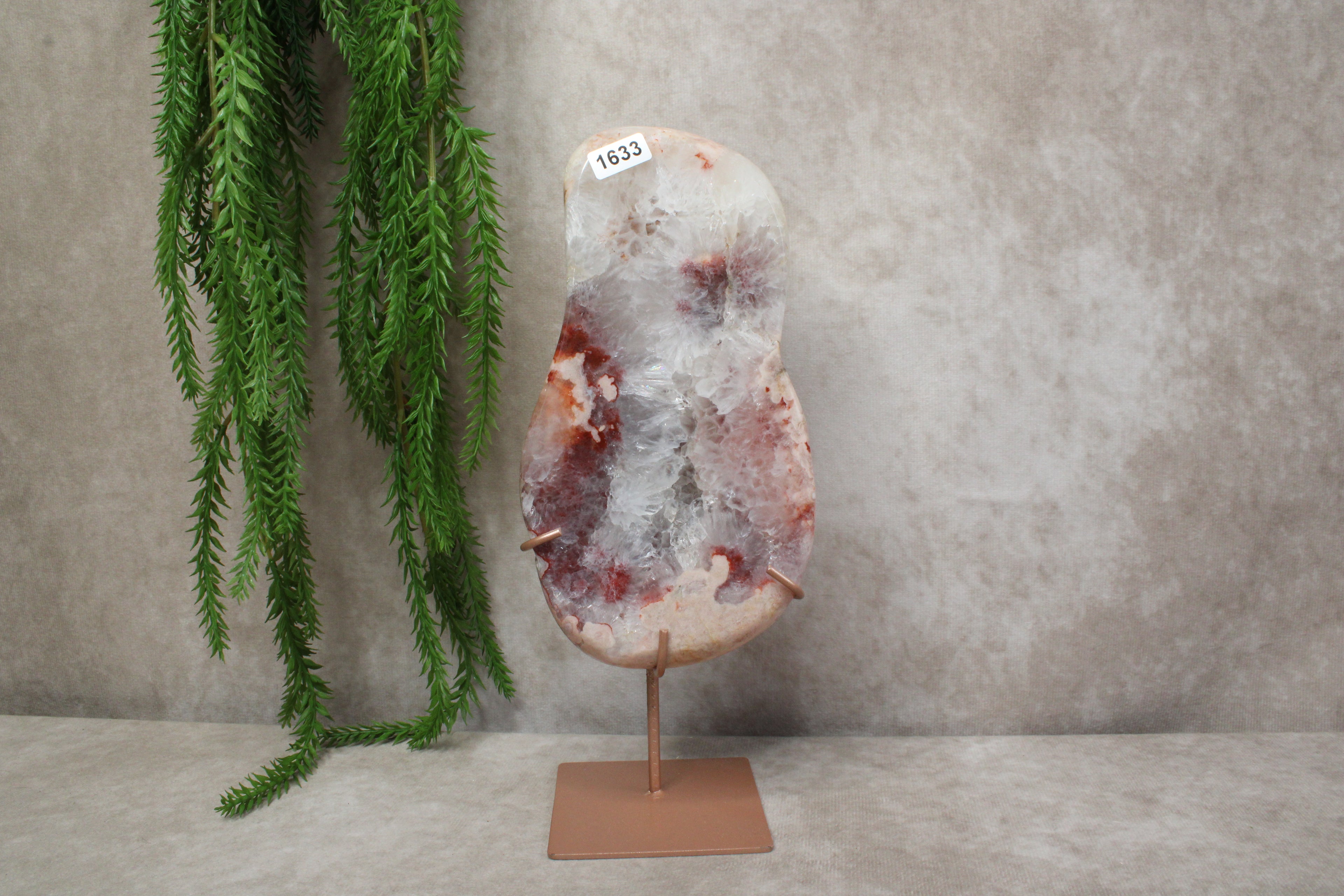 Roze amethist slab #1633