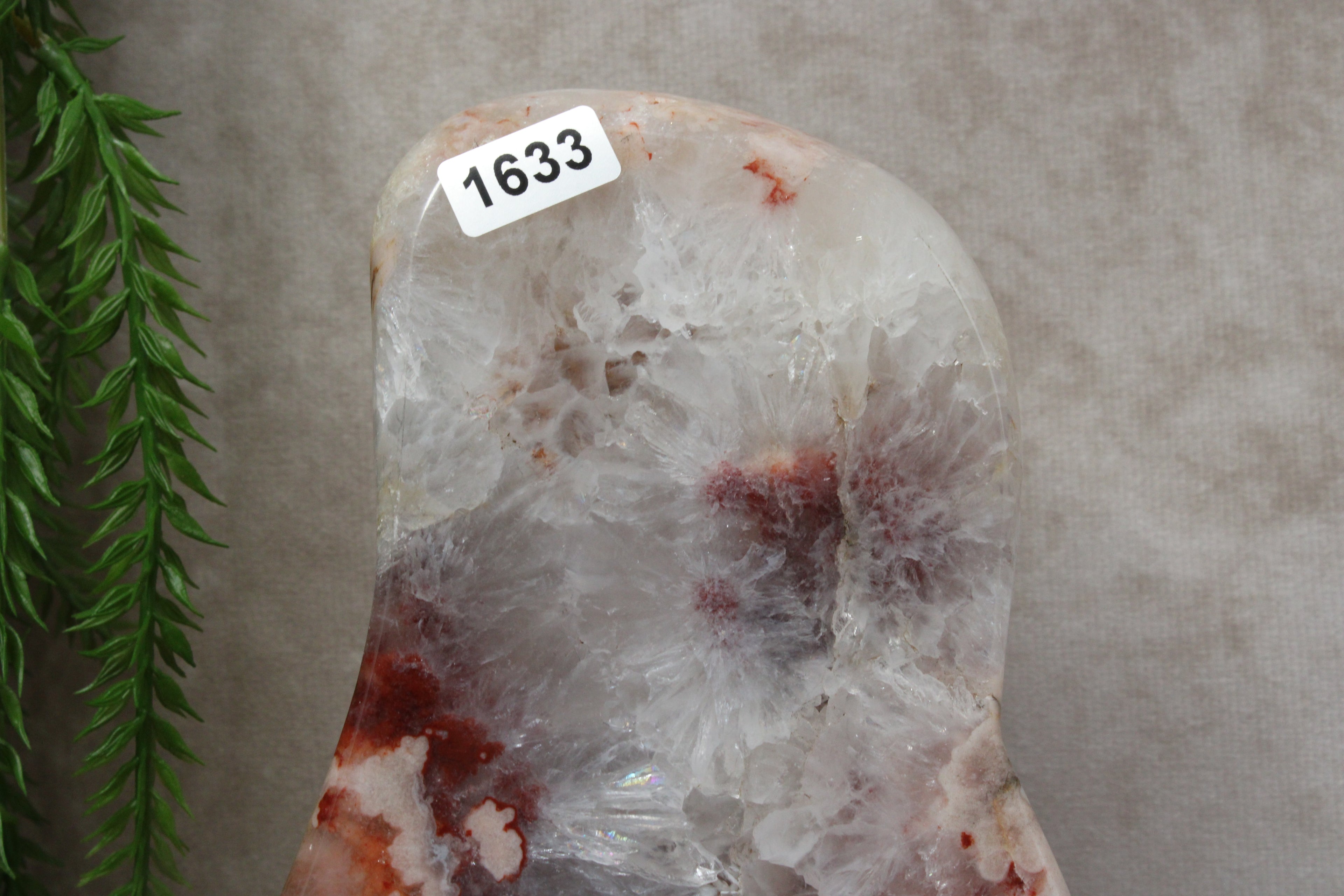 Roze amethist slab #1633