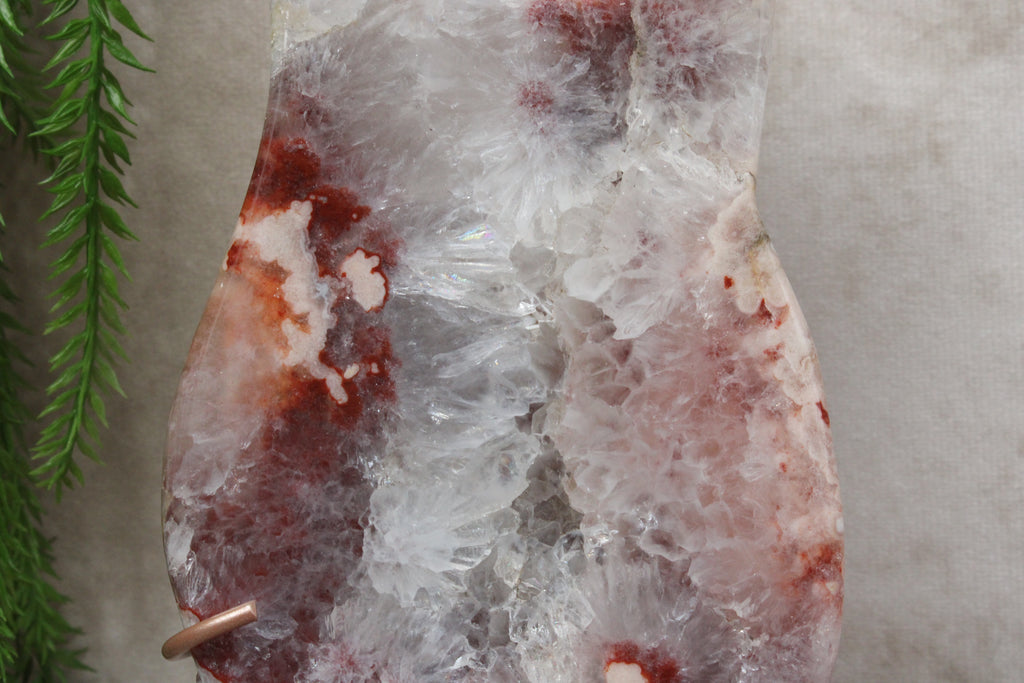 Roze amethist slab #1633