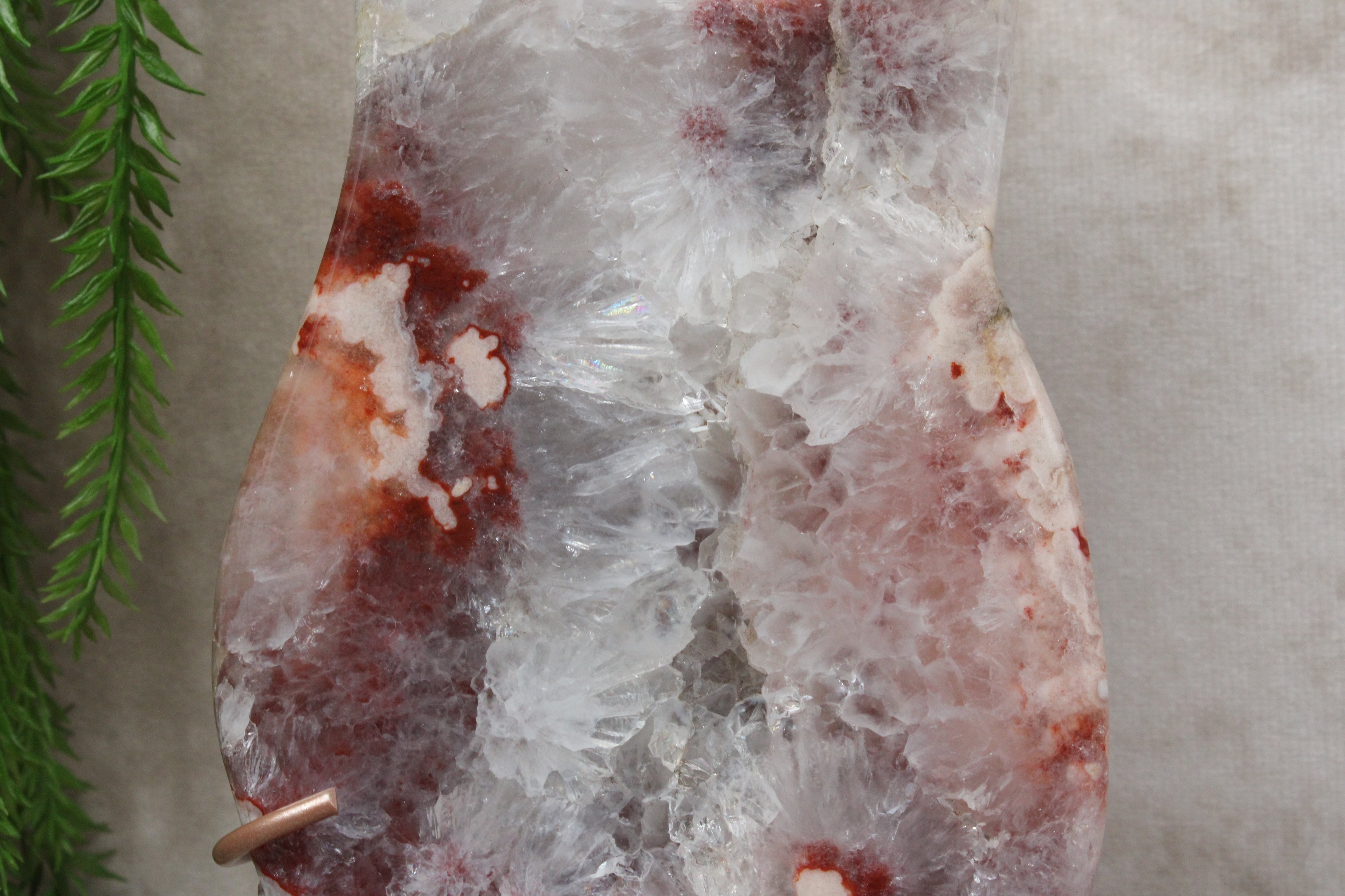 Roze amethist slab #1633