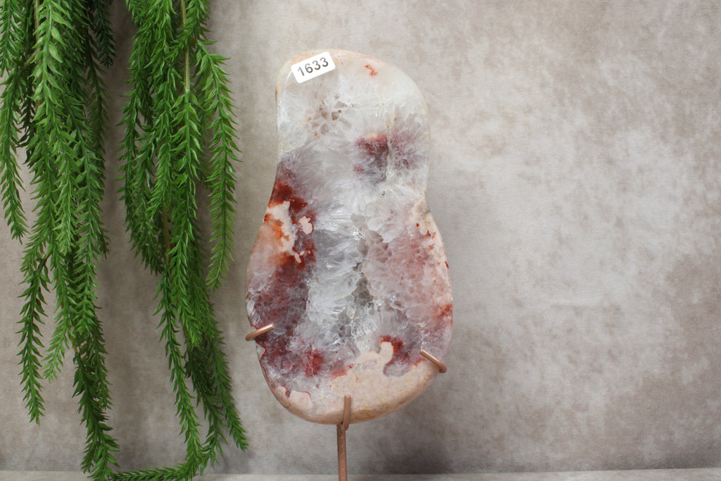 Roze amethist slab #1633