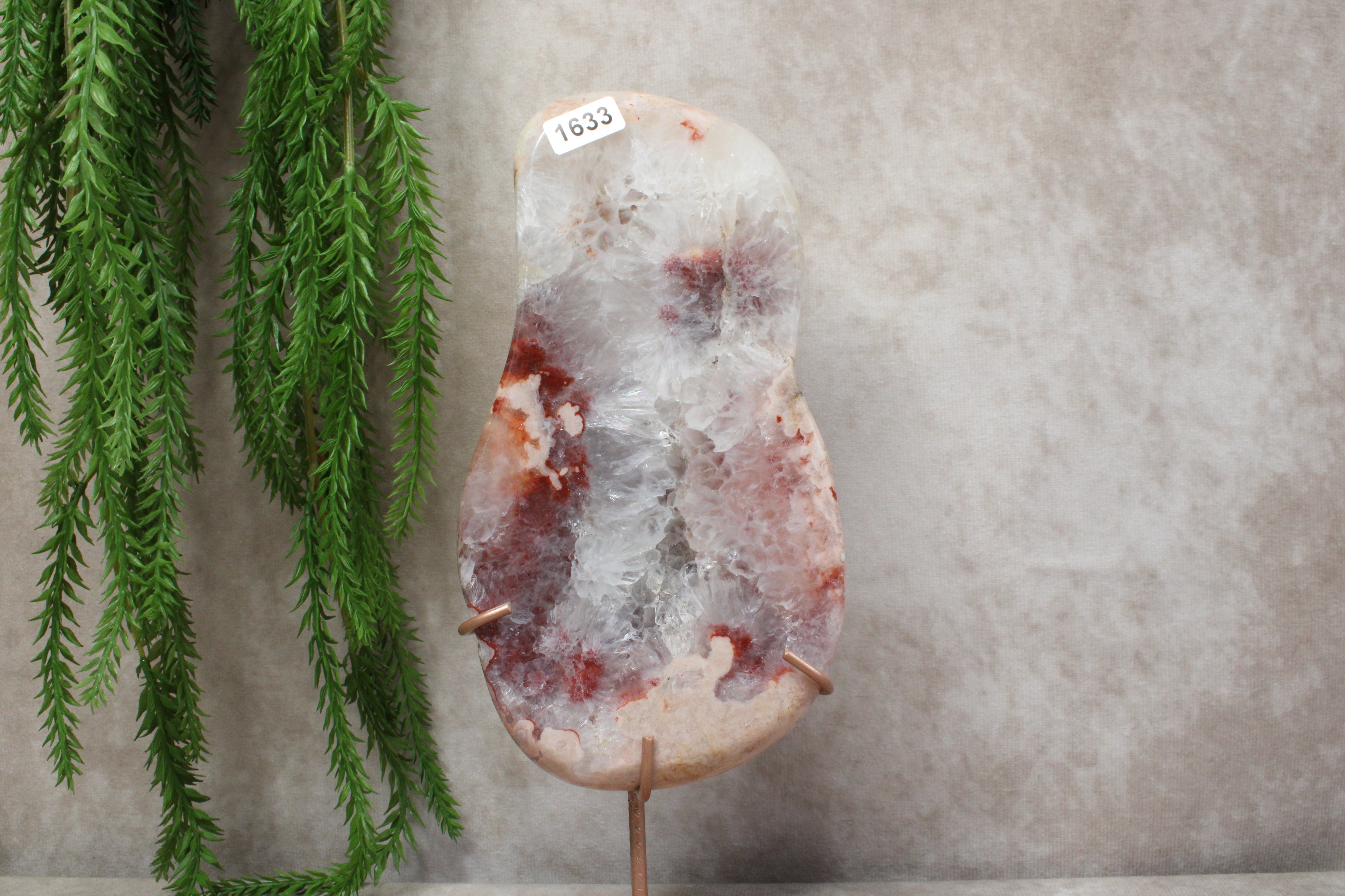 Roze amethist slab #1633