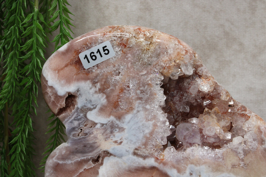 Roze amethist slab #1615