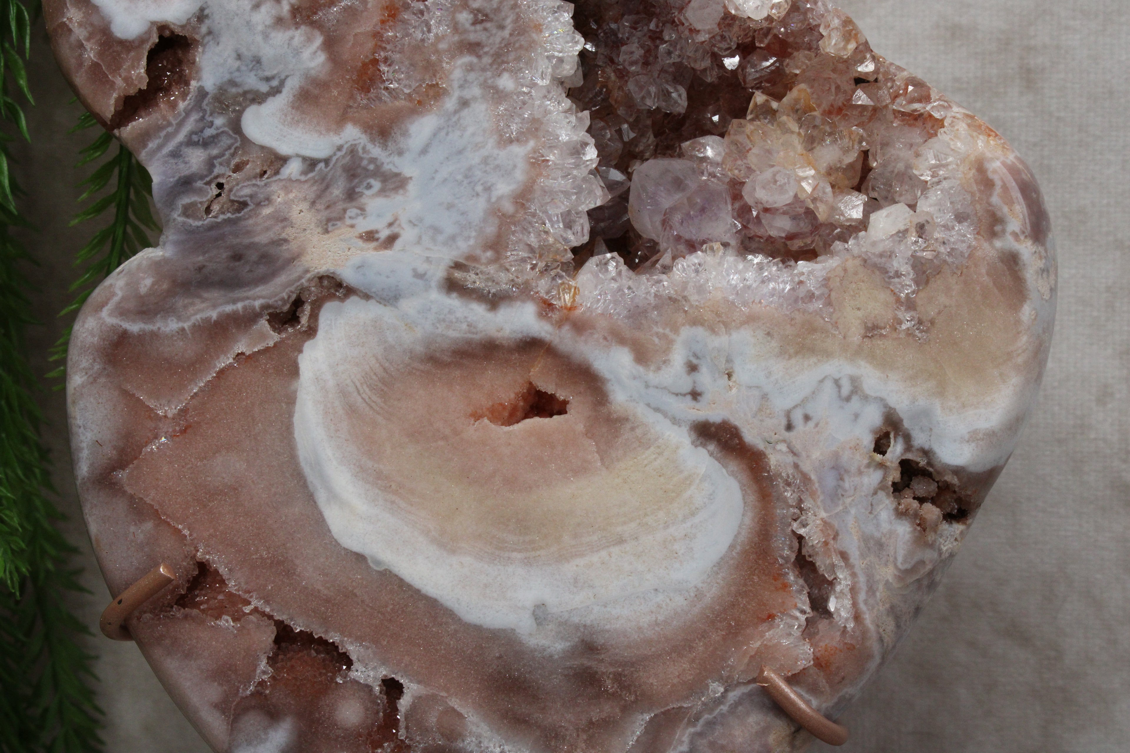 Roze amethist slab #1615