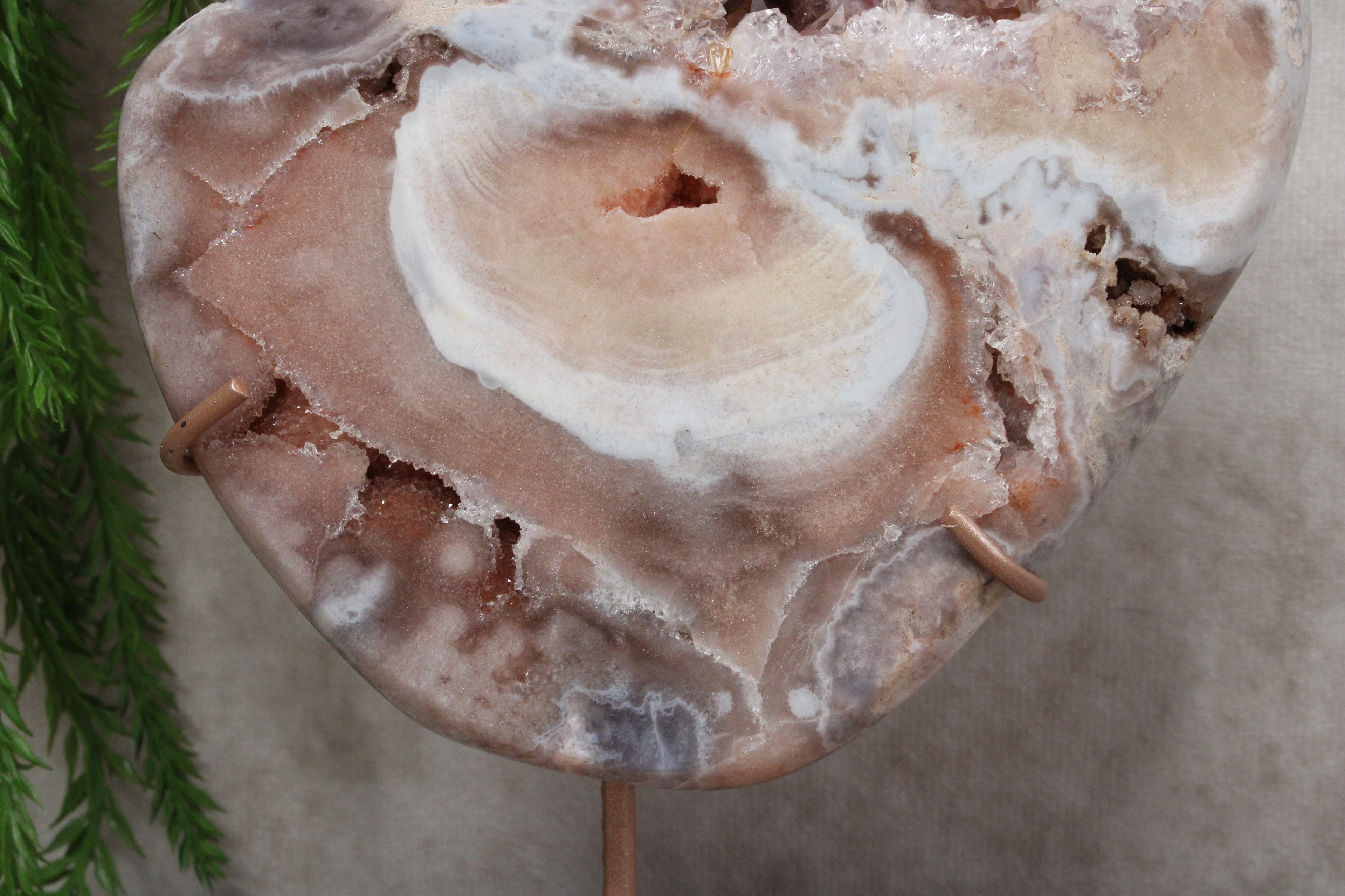 Roze amethist slab #1615