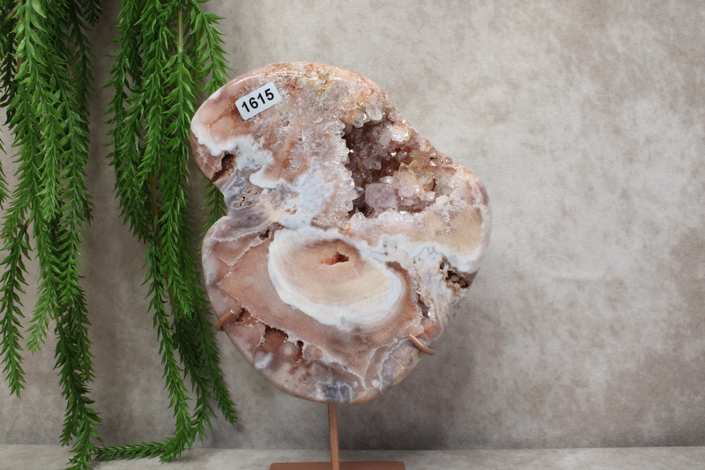 Roze amethist slab #1615