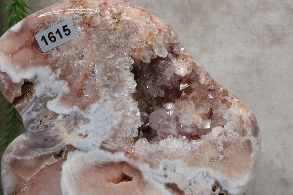 Roze amethist slab #1615