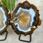 Agaat schijven set #1598