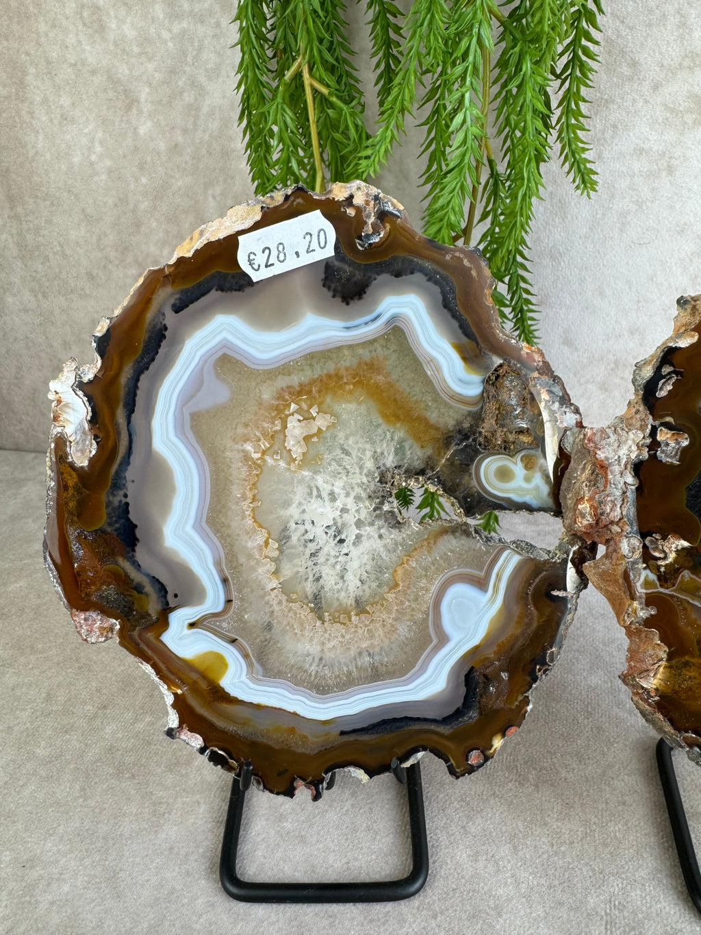 Agaat schijven set #1598