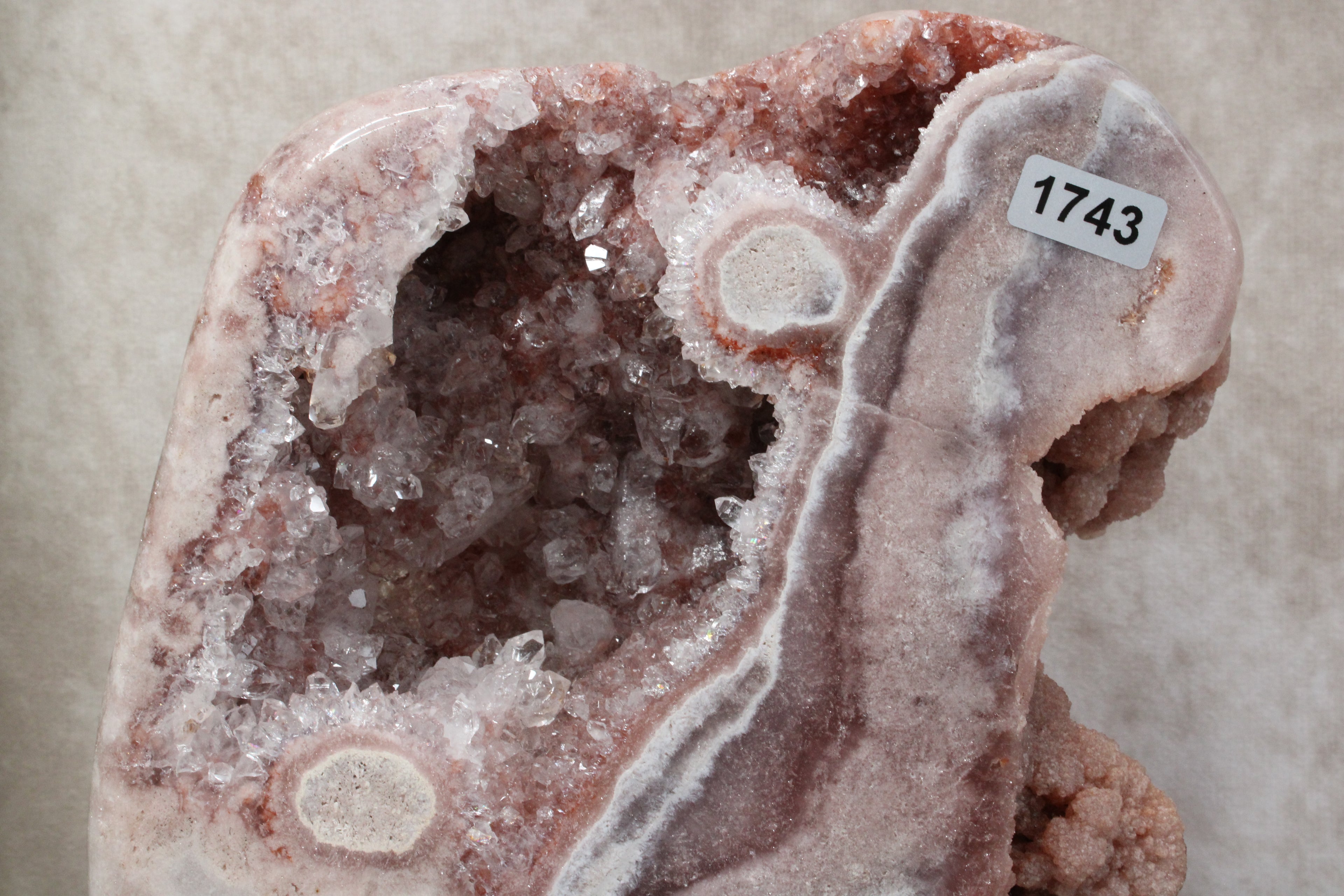 Waanzinnige Roze Amethist #1743