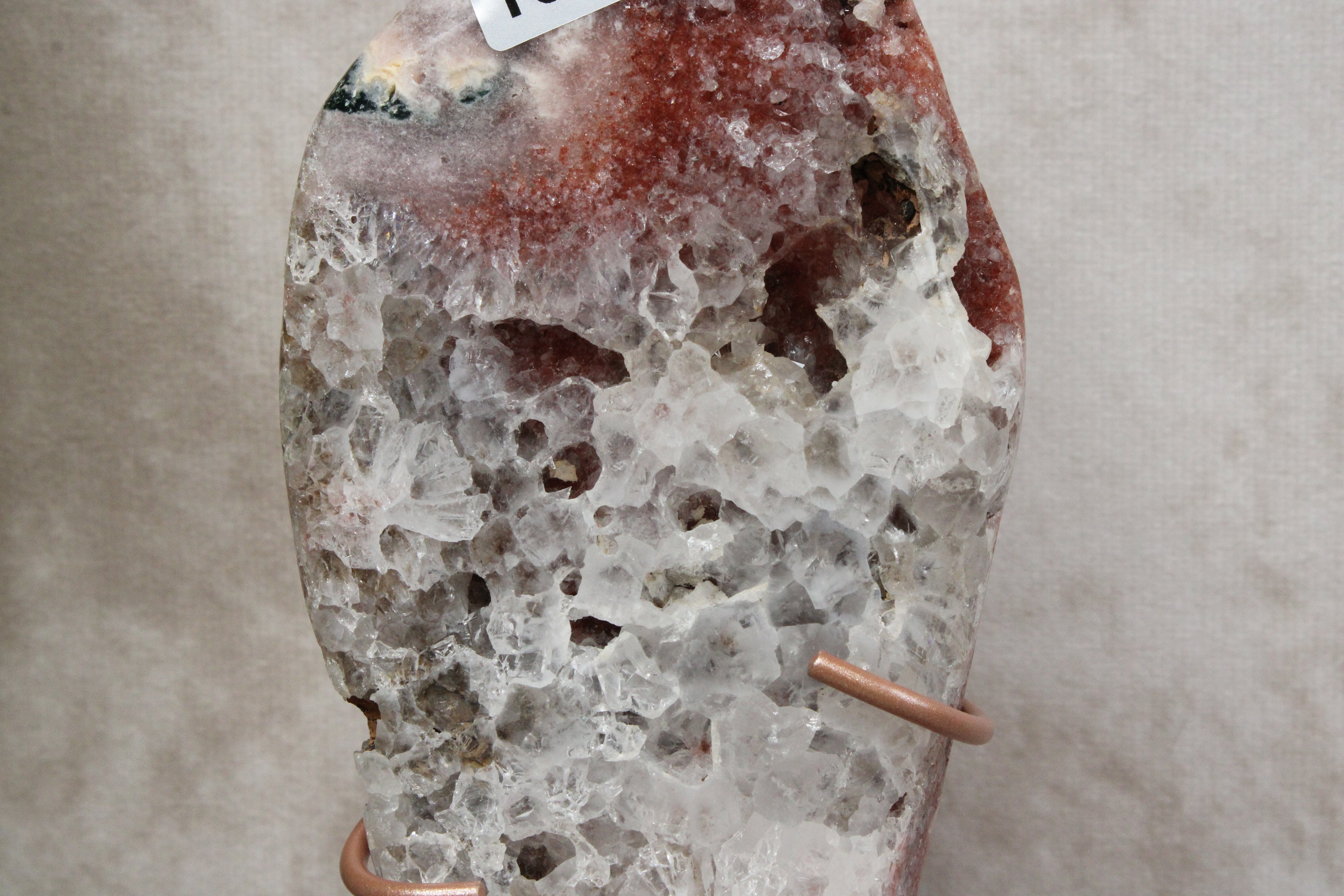 Roze amethist slab #1616