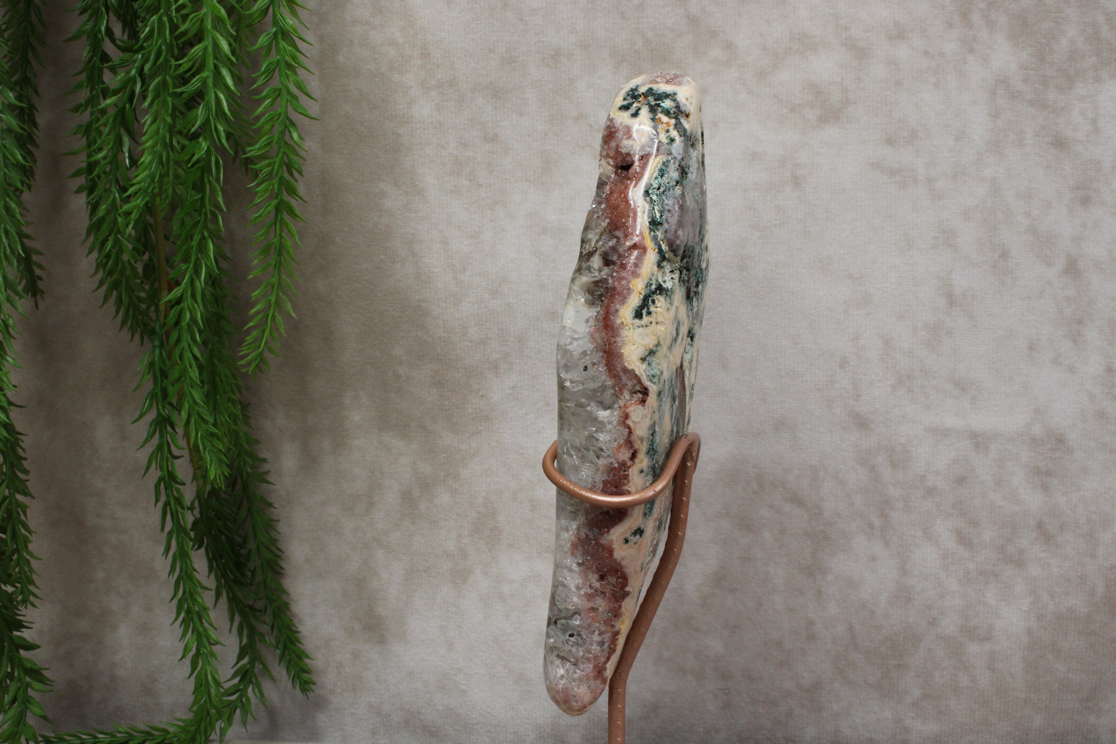 Roze amethist slab #1616