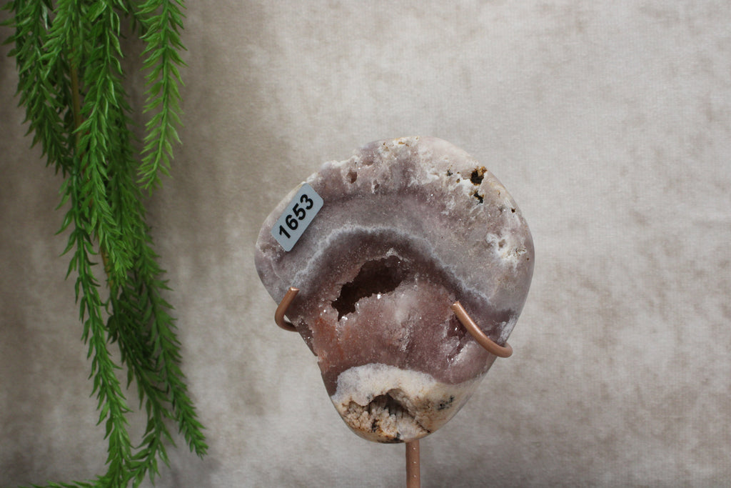 Roze amethist slab #1653