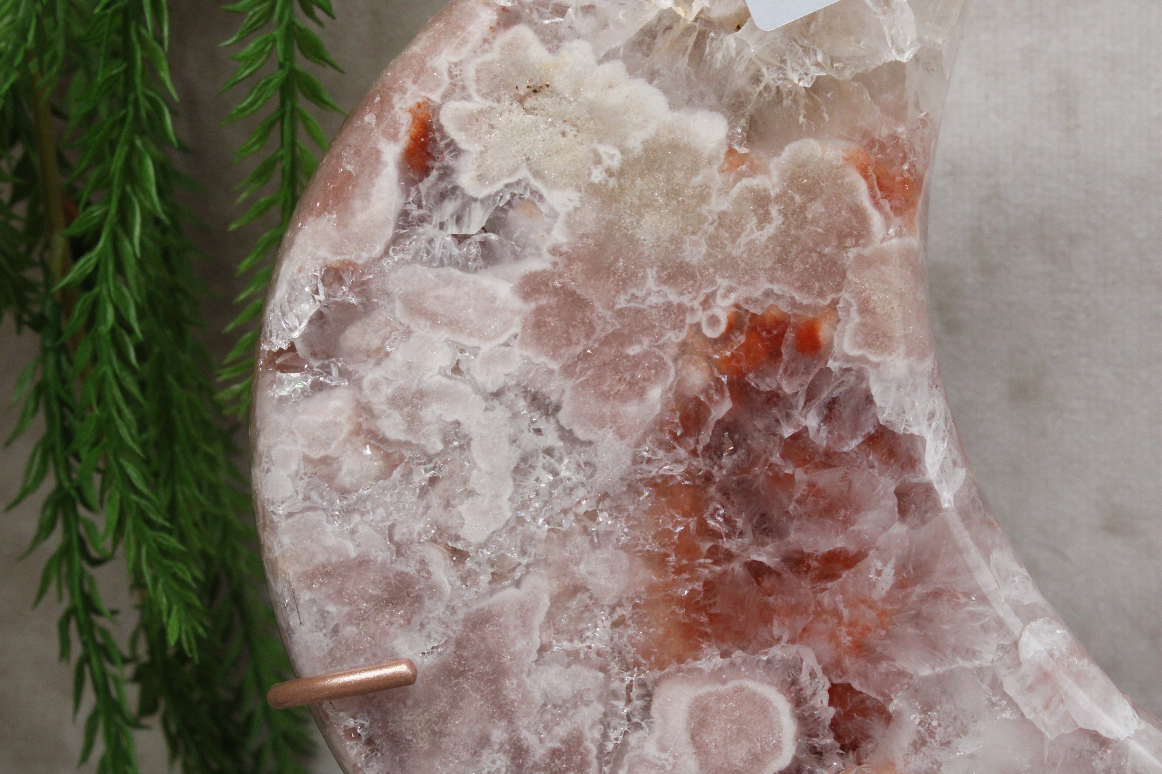 Roze amethist maan #1619