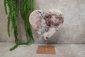 Roze amethist hart #1625