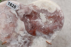 Roze amethist hart #1625