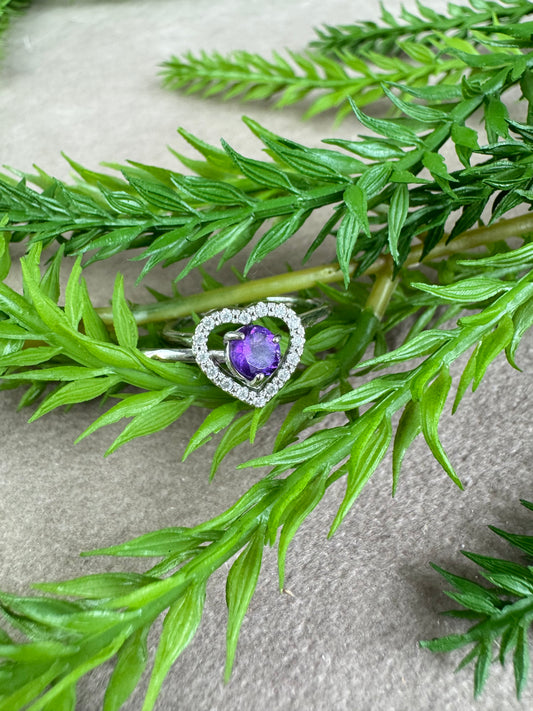 Ring amethist Zilver 925