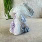 Agaat olifant met amethist