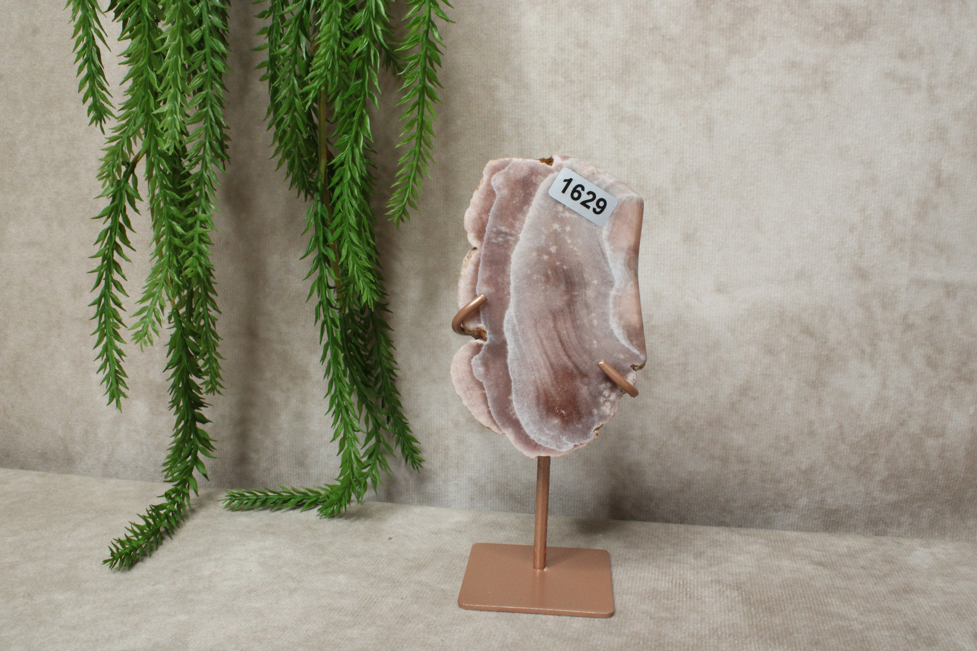 Roze amethist slab #1629