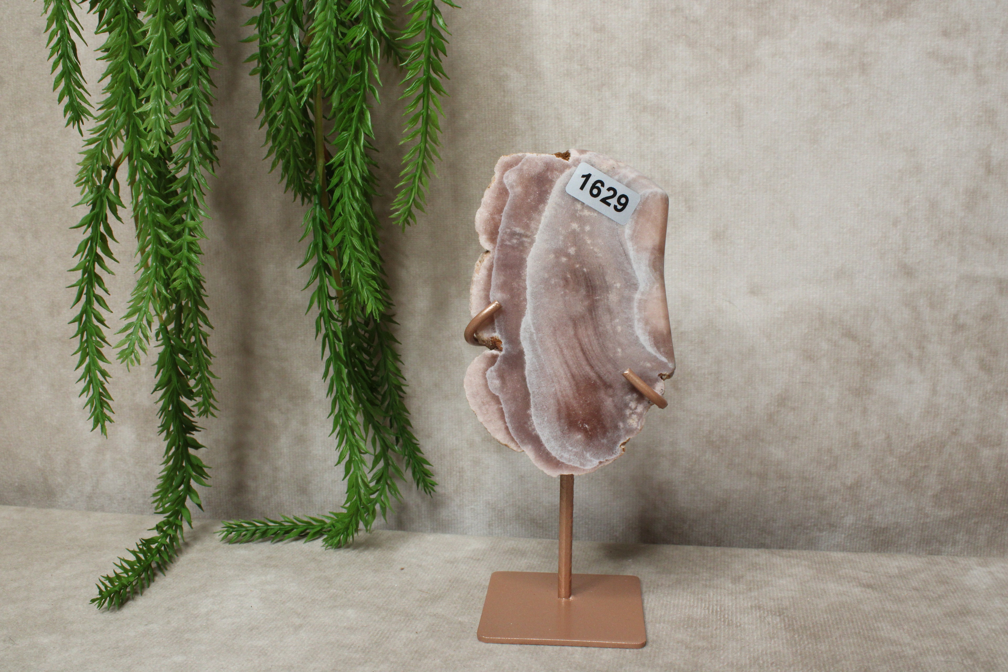 Roze amethist slab #1629