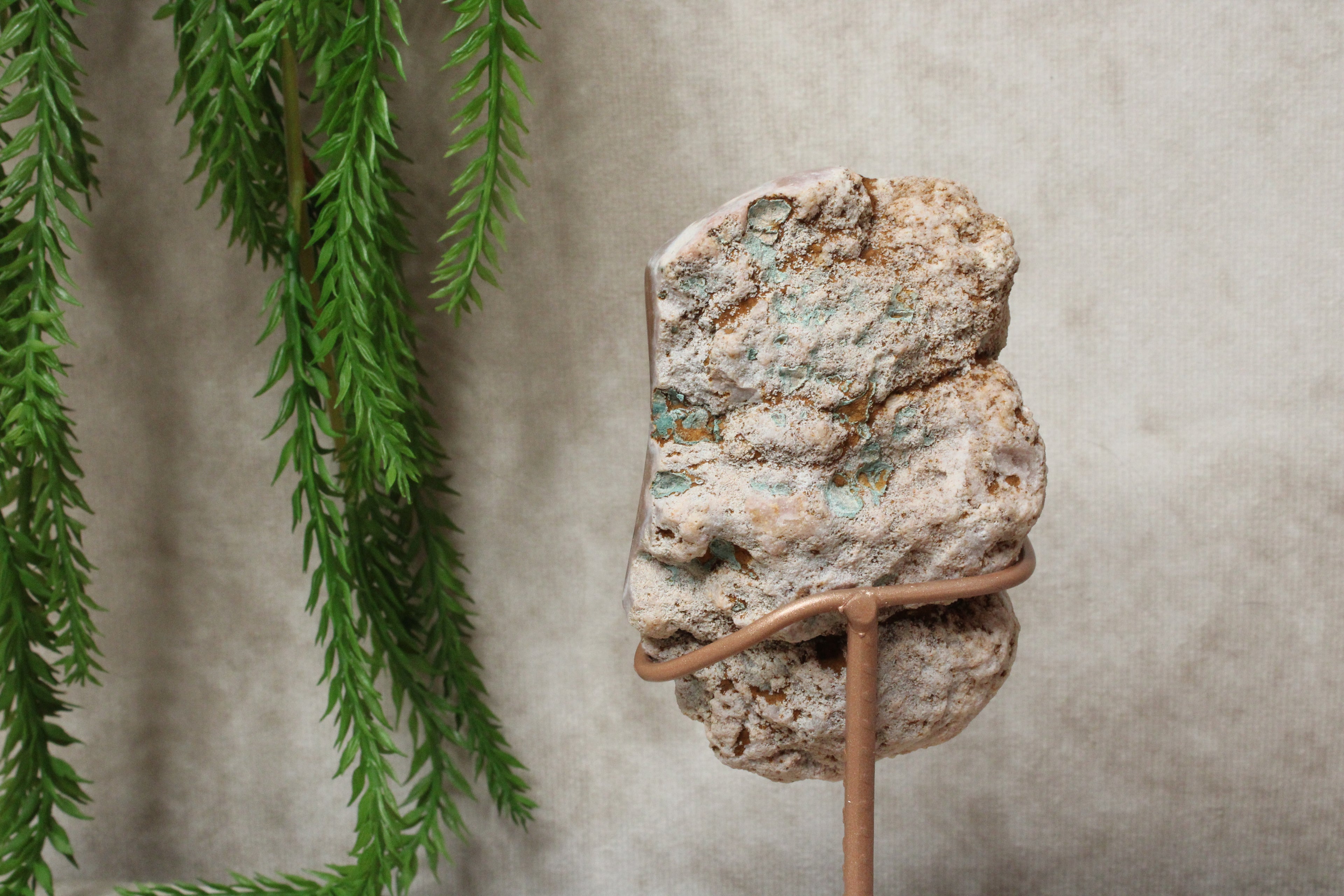 Roze amethist slab #1629