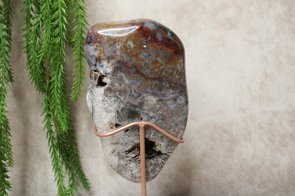 Roze amethist slab #1628