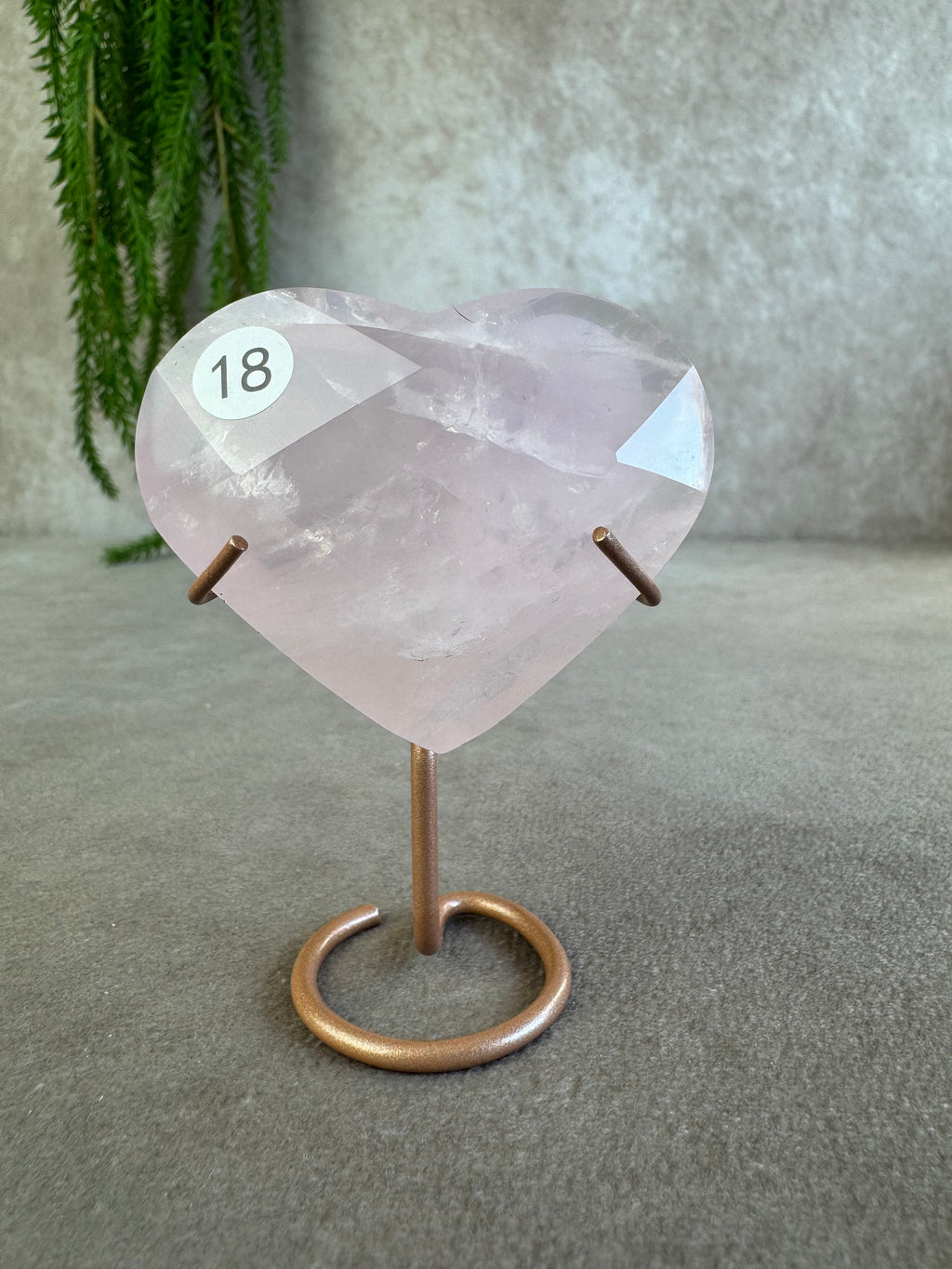 Rozenkwarts hartje #18