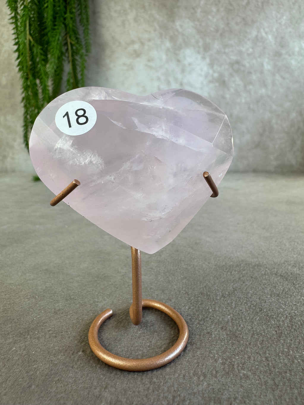 Rozenkwarts hartje #18