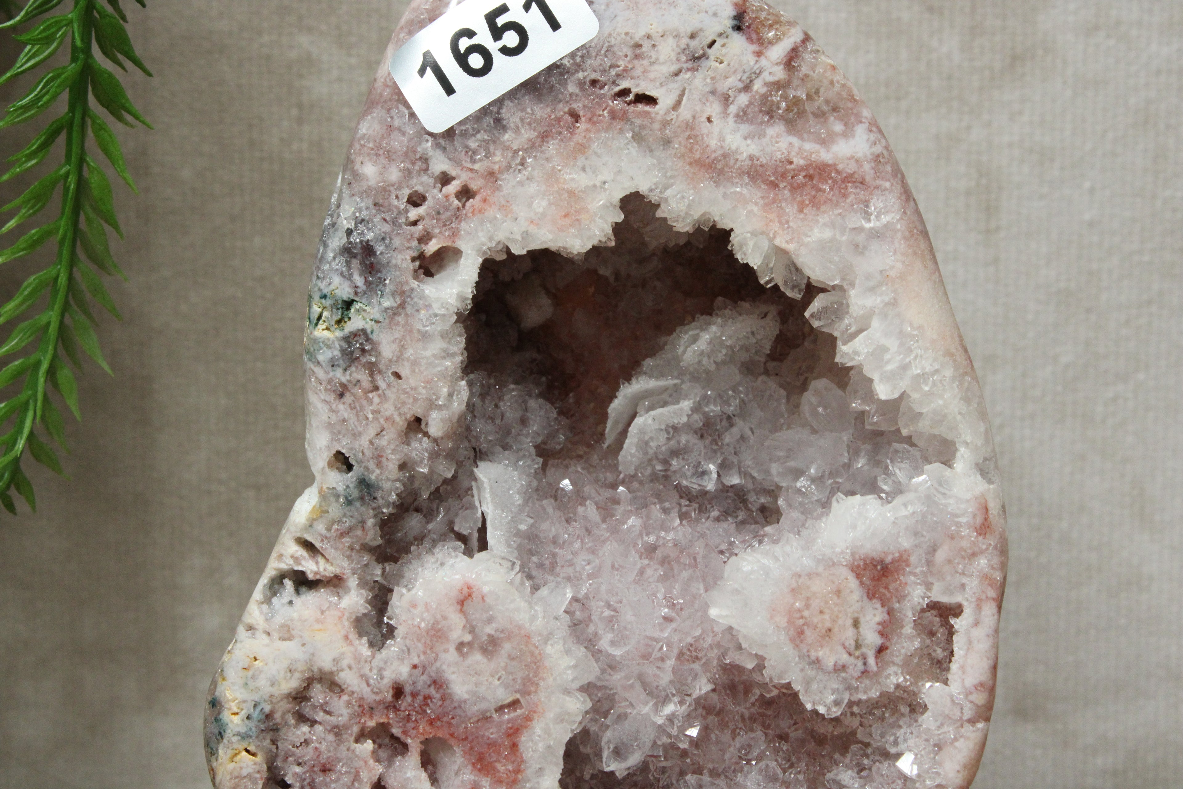 Roze amethist slab #1651