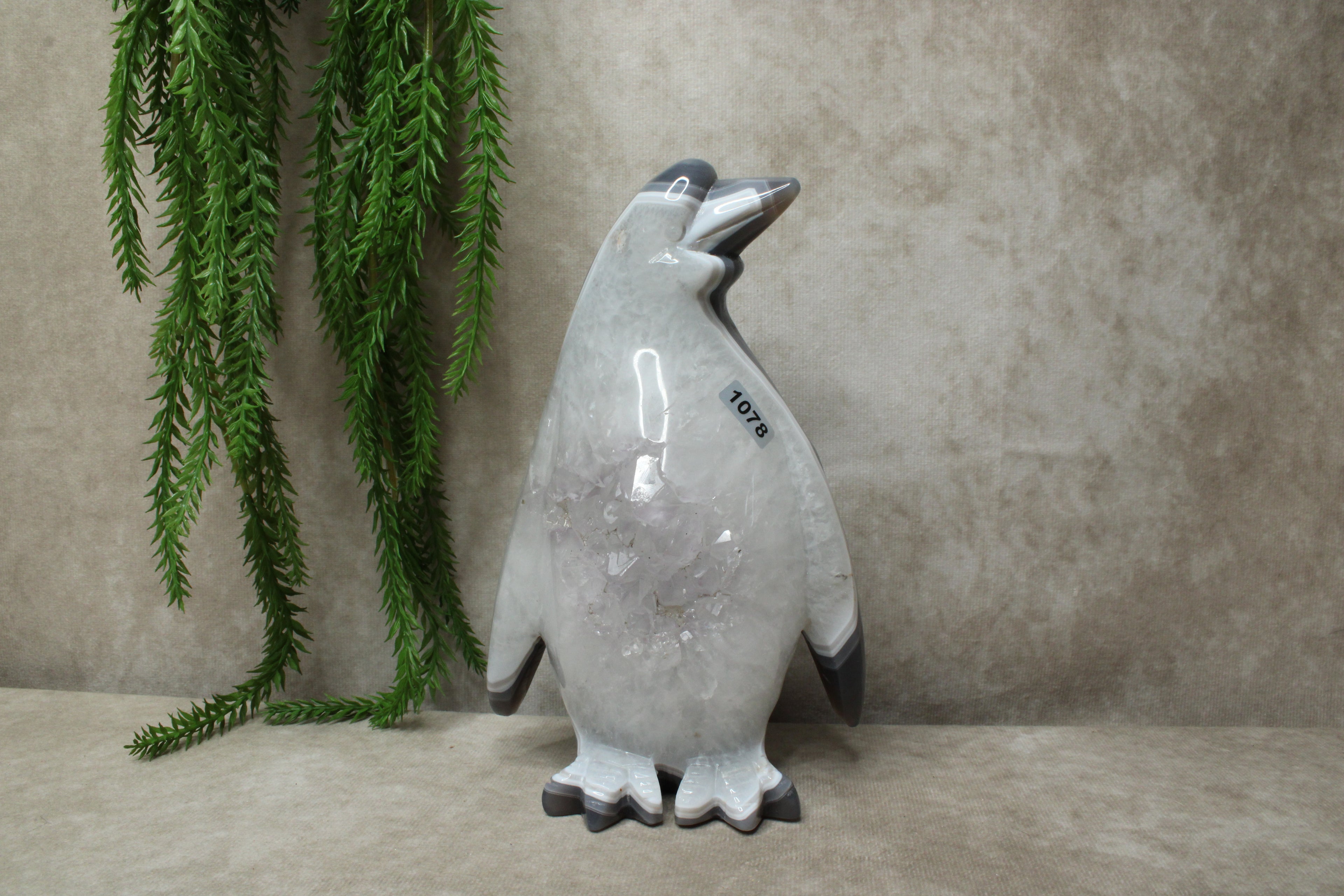 Agaat pinguïn #1078