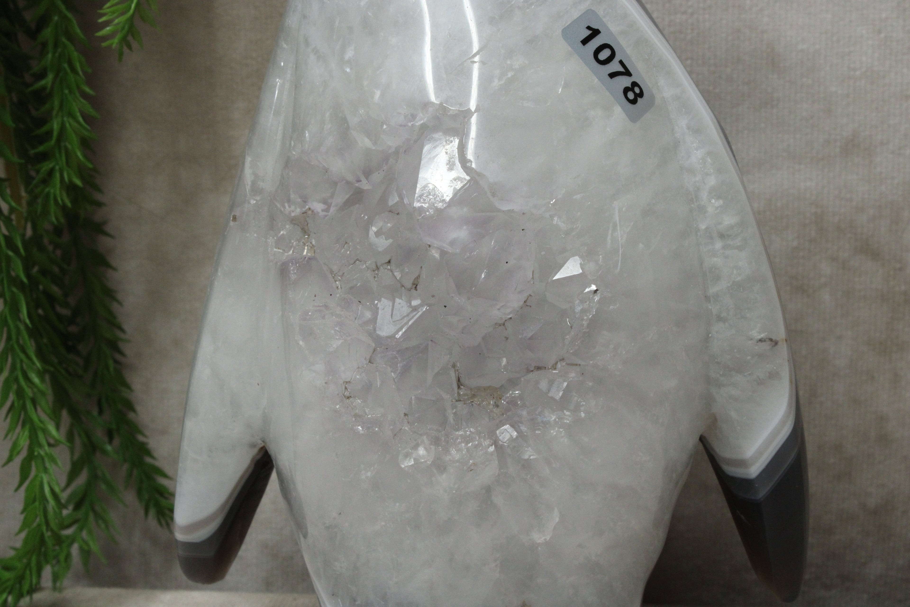 Agaat pinguïn #1078