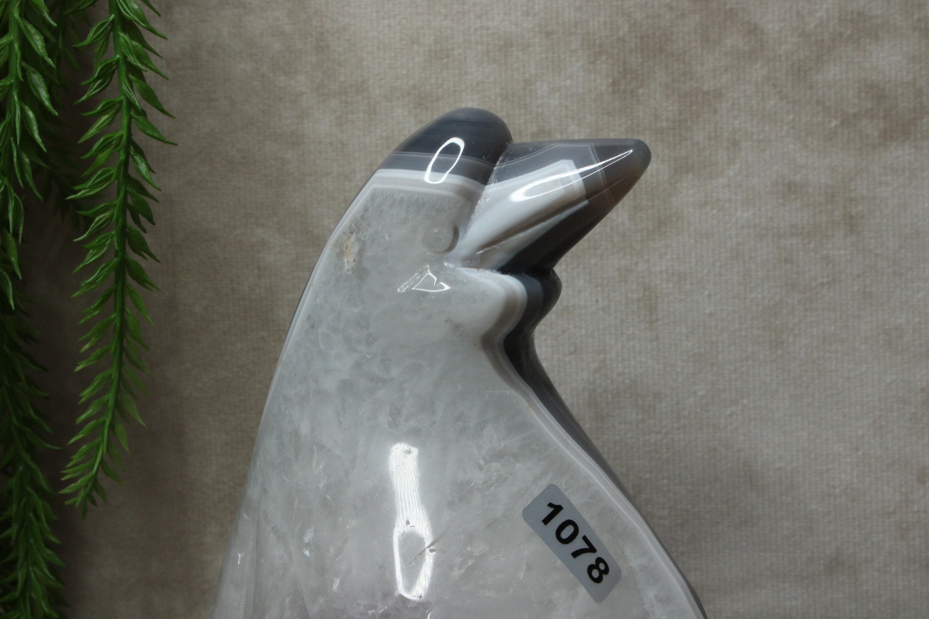 Agaat pinguïn #1078